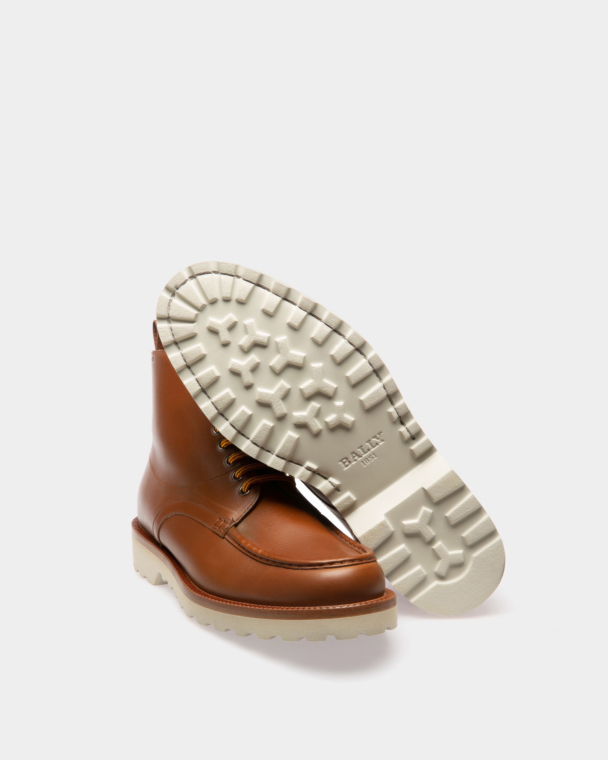 Nobilus Bottines En Cuir Marron - Homme - Bally - 05