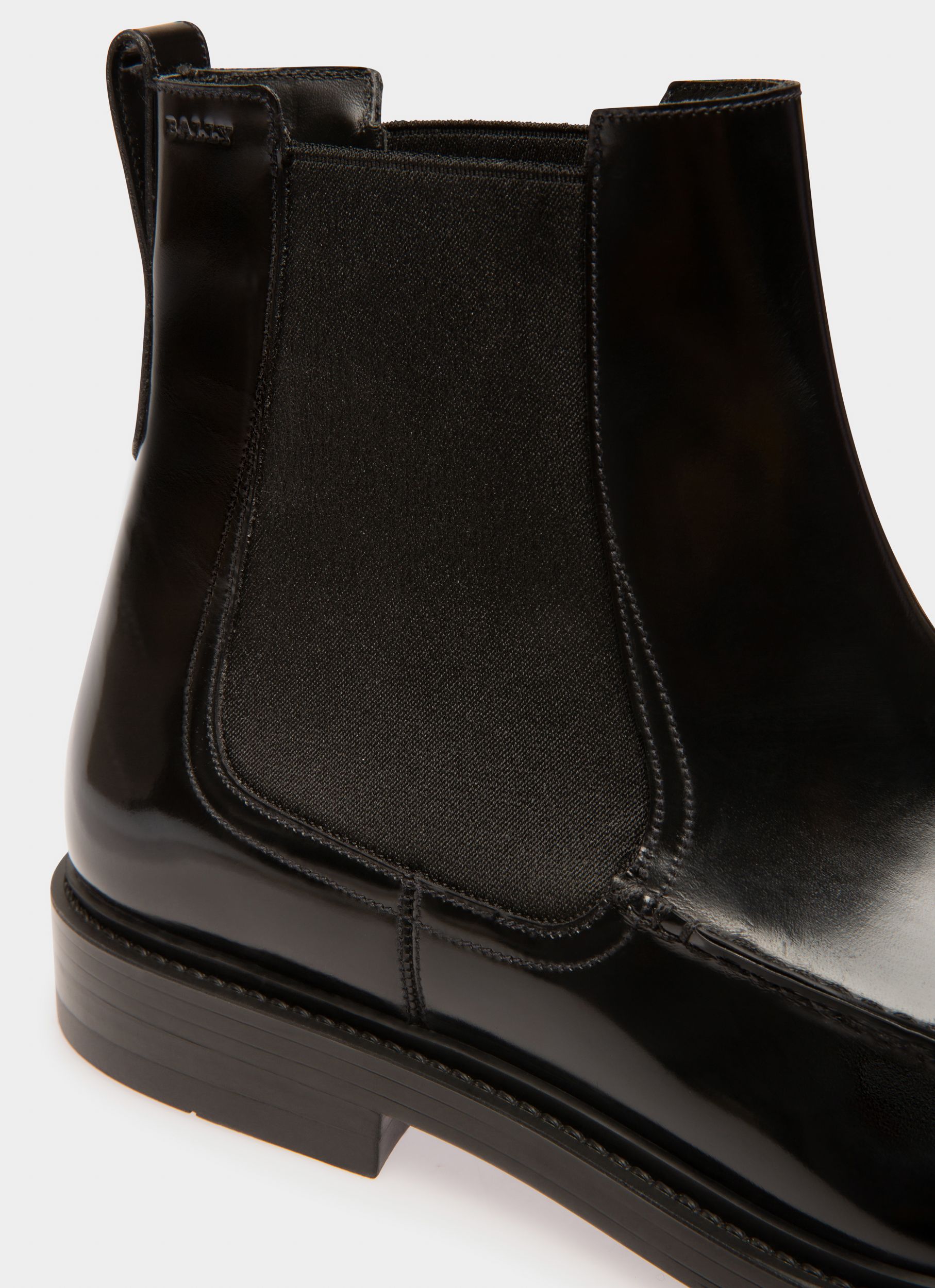 Nidro Bottines En Cuir Noir - Homme - Bally - 02
