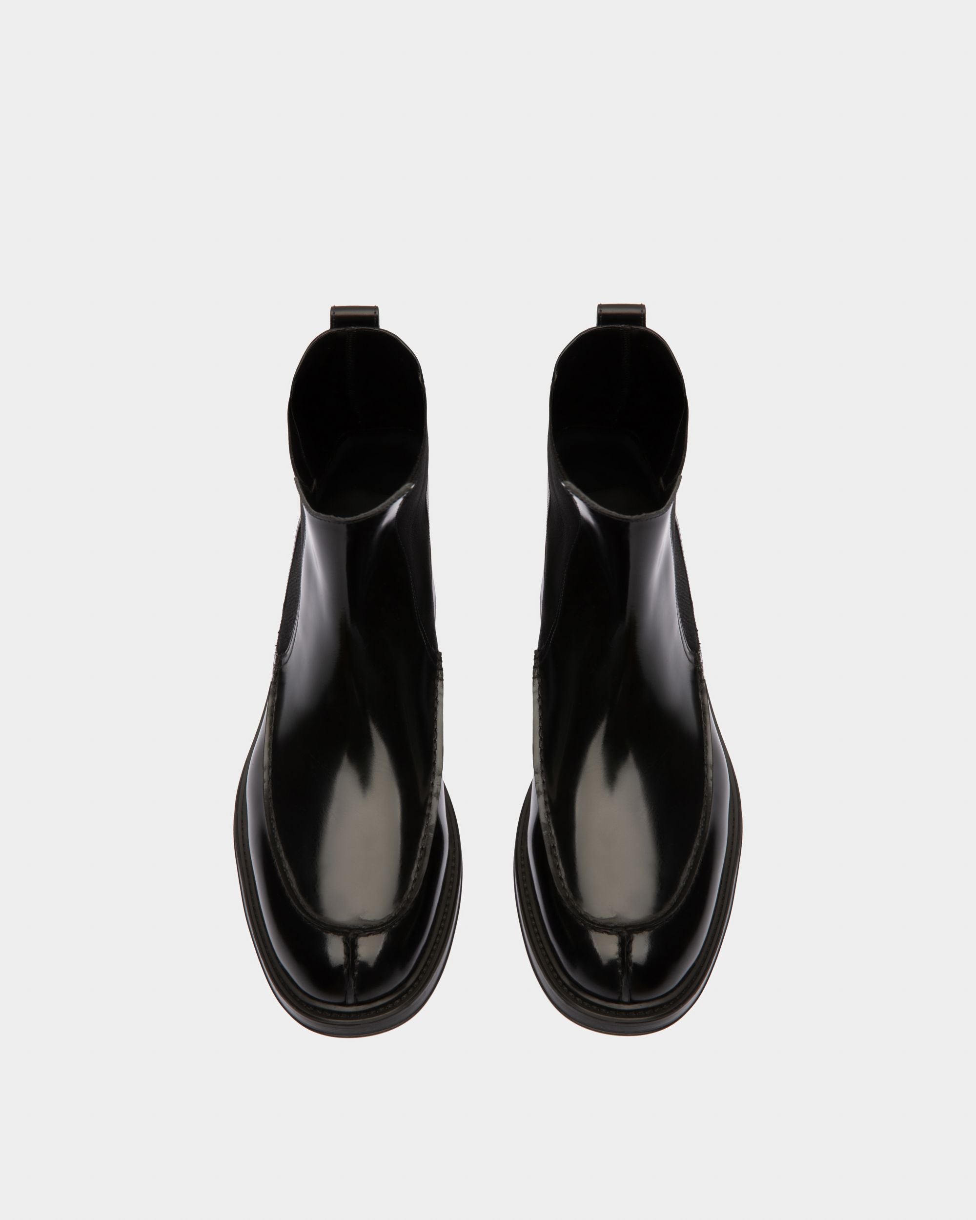 Nidro Bottines En Cuir Noir - Homme - Bally - 04