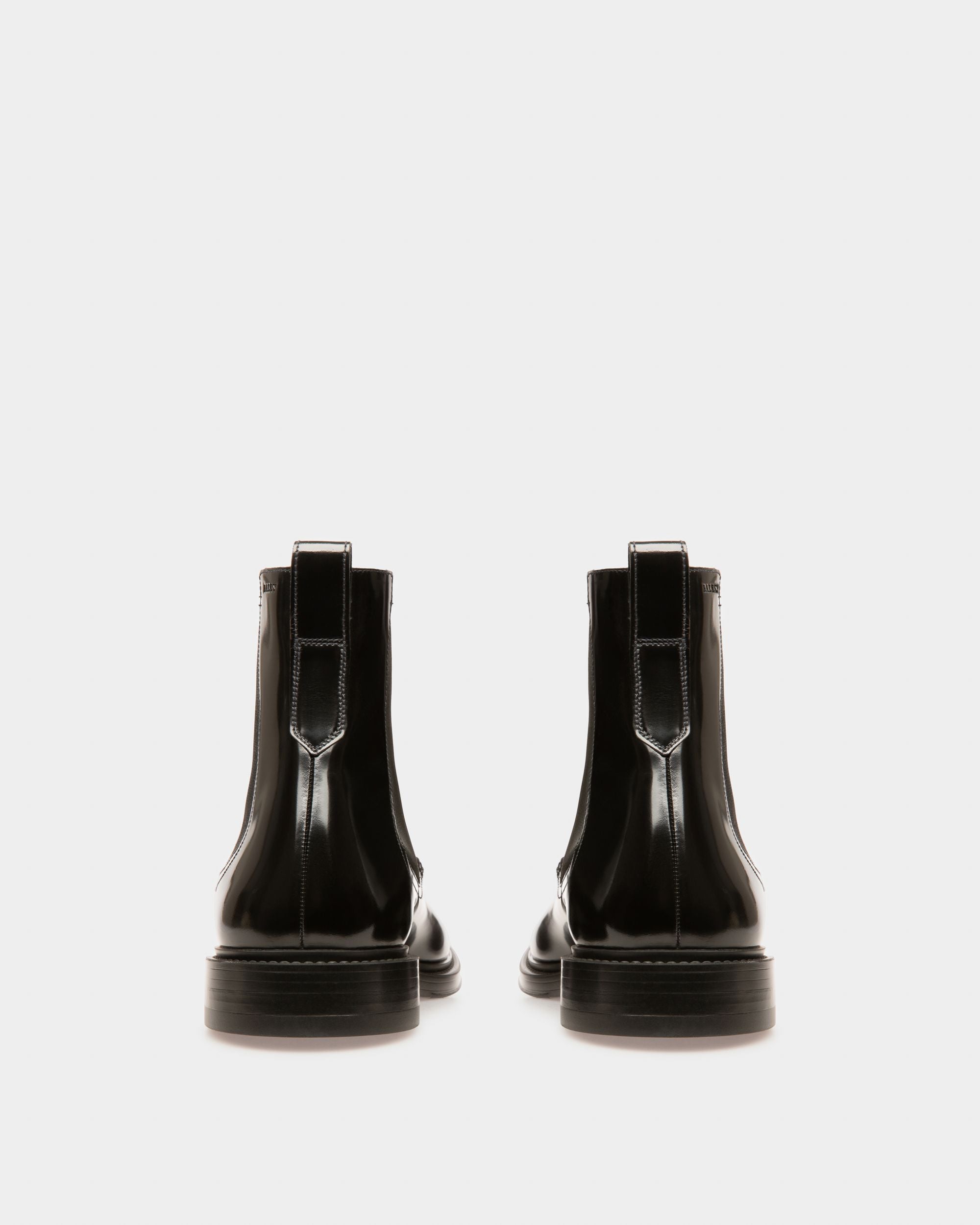 Nidro Bottines En Cuir Noir - Homme - Bally - 05