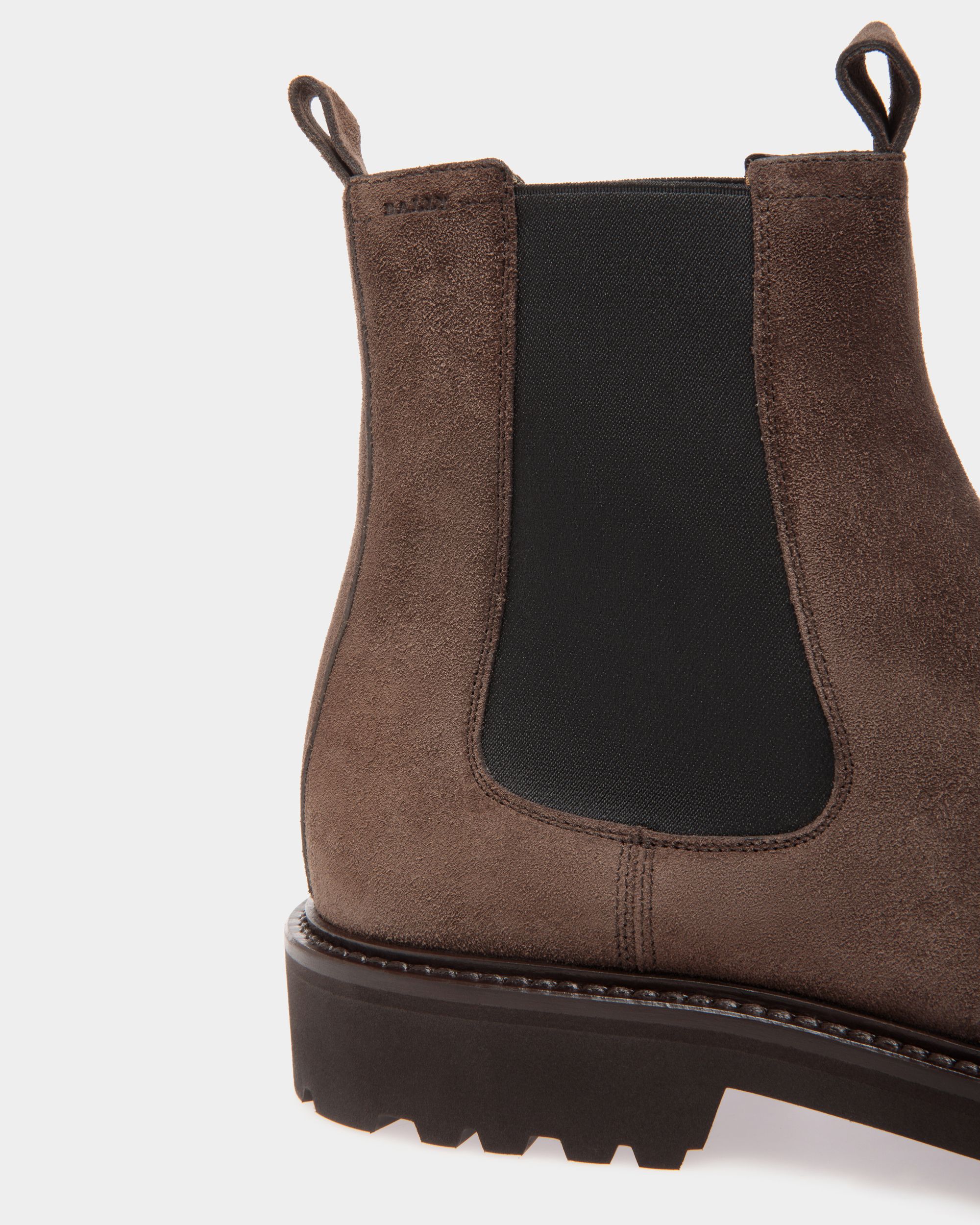 Bottine En Daim Marron - Homme - Bally - 05