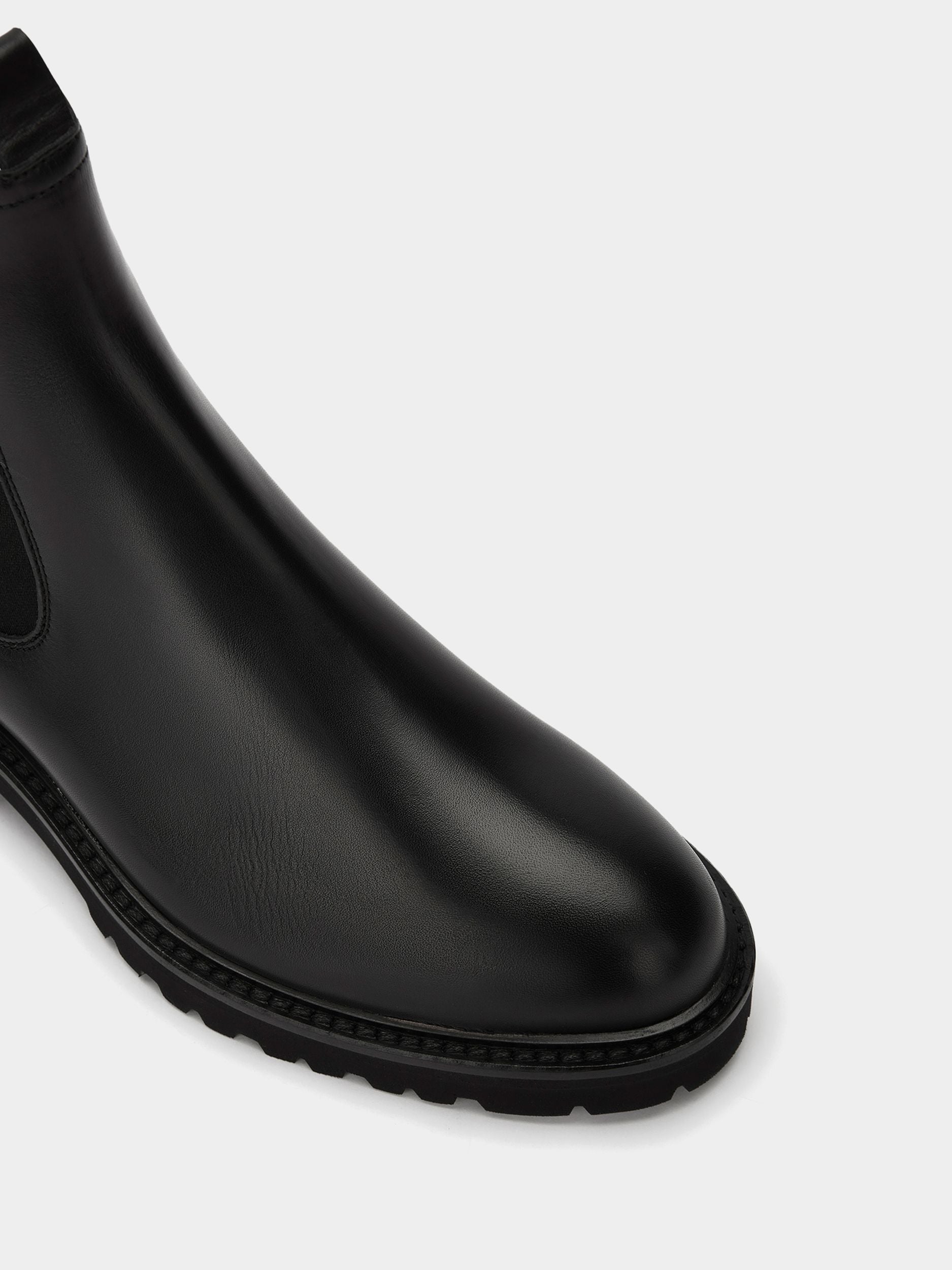 Bottine En Cuir Noir - Homme - Bally - 04