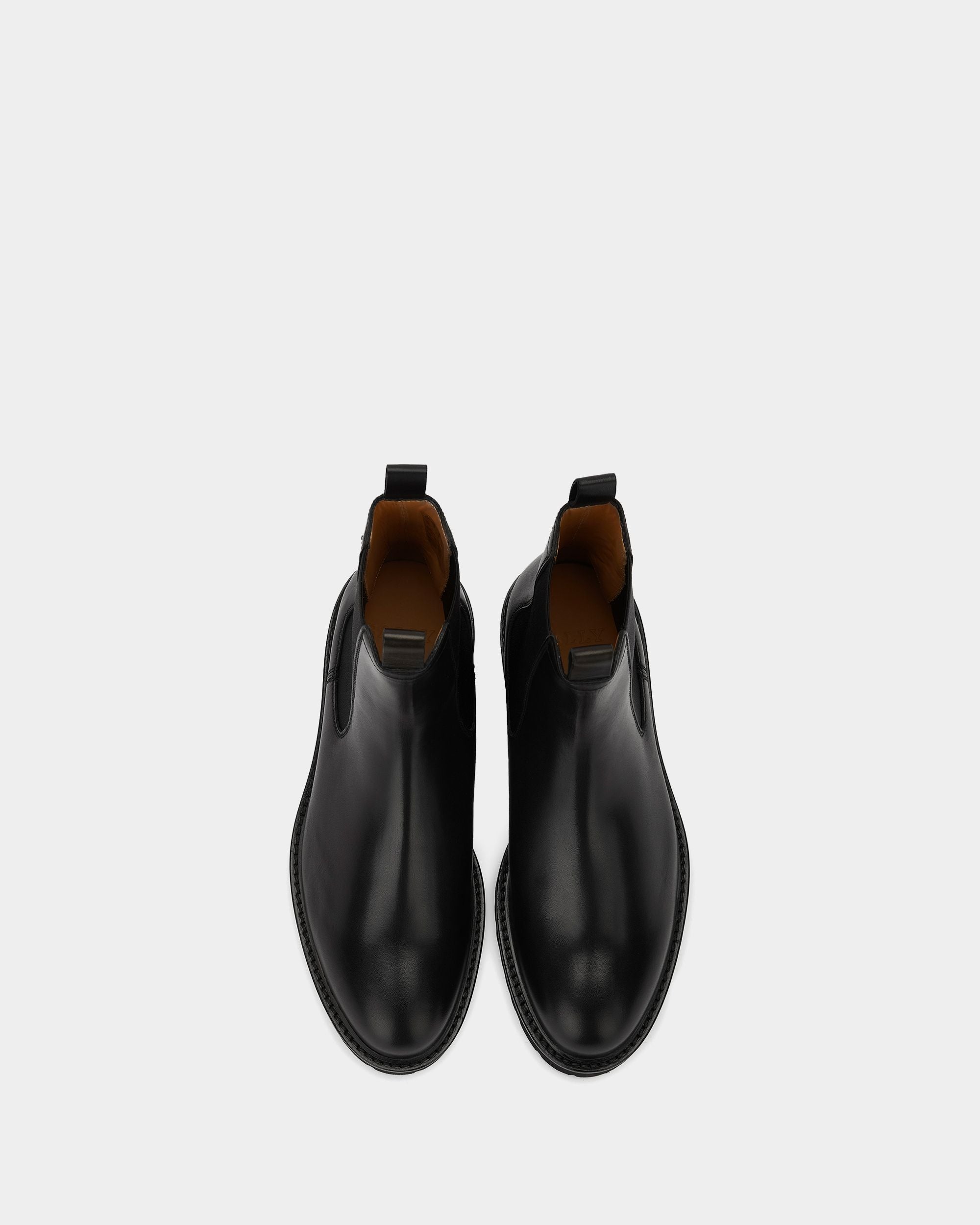 Bottine En Cuir Noir - Homme - Bally - 05