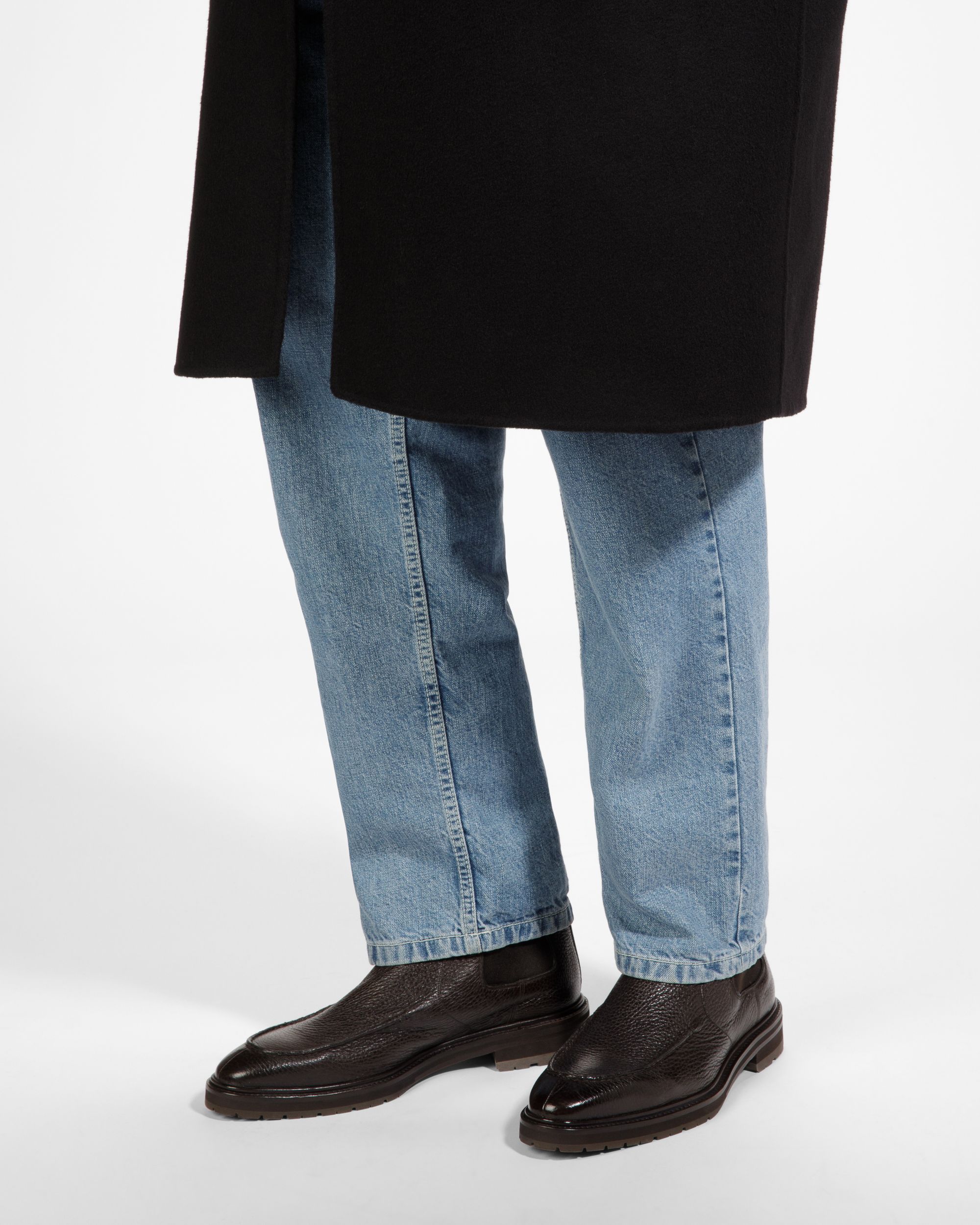 Mirno Bottines En Cuir Couleur Brun Ébène - Homme - Bally - 03