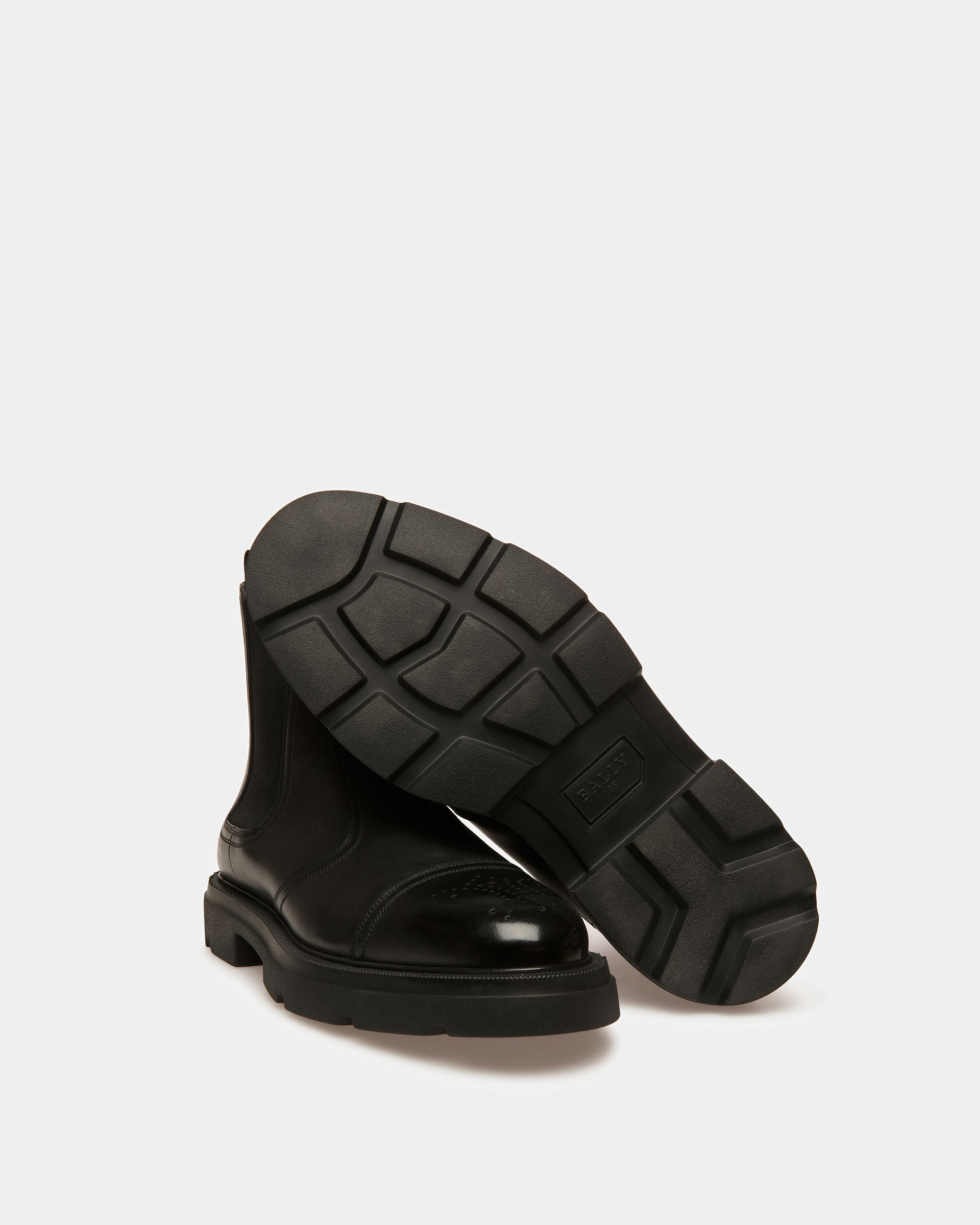Zecron Bottes En Cuir Noir - Homme - Bally - 05