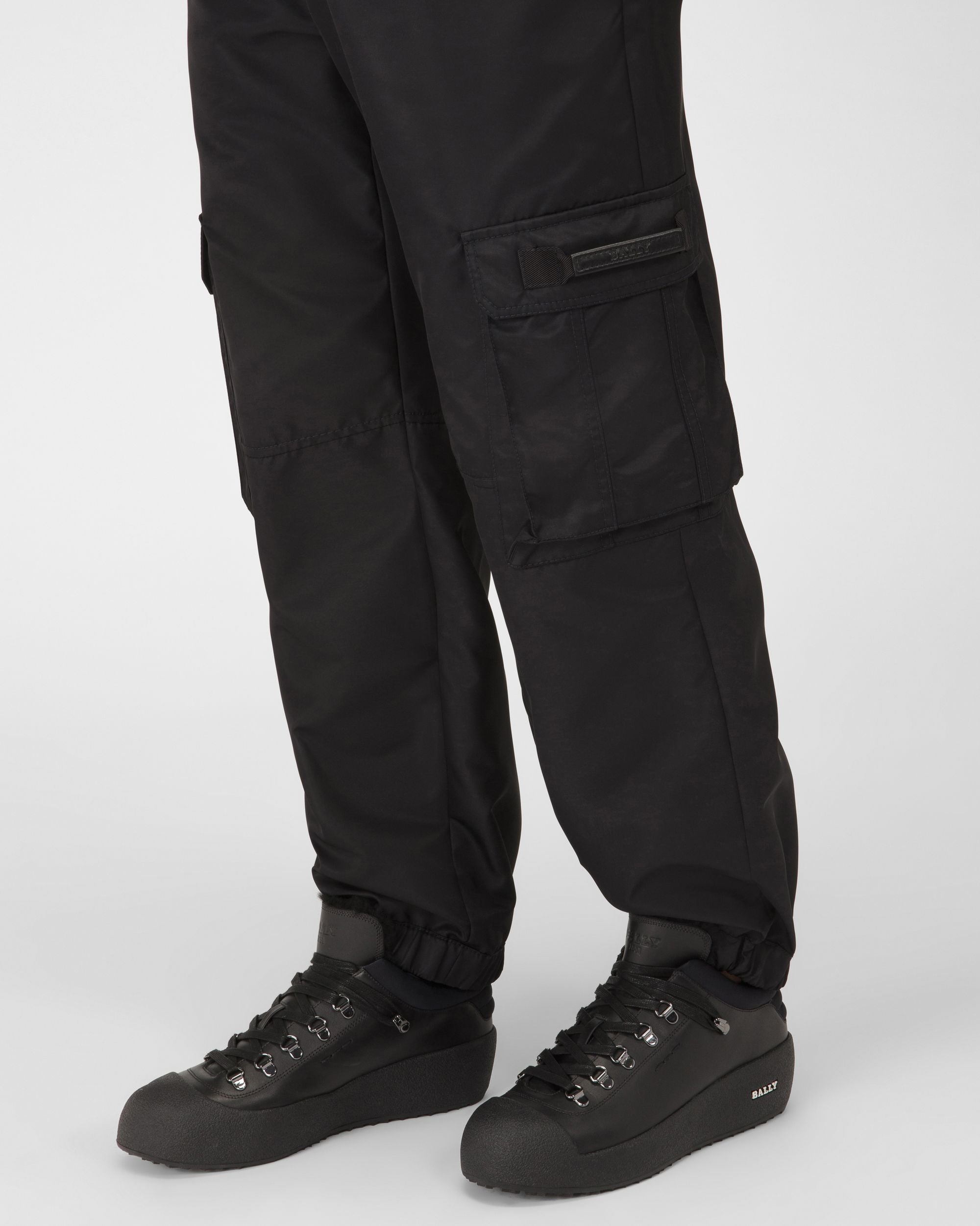 Curyal Bottes De Neige En Cuir Noir - Homme - Bally - 03