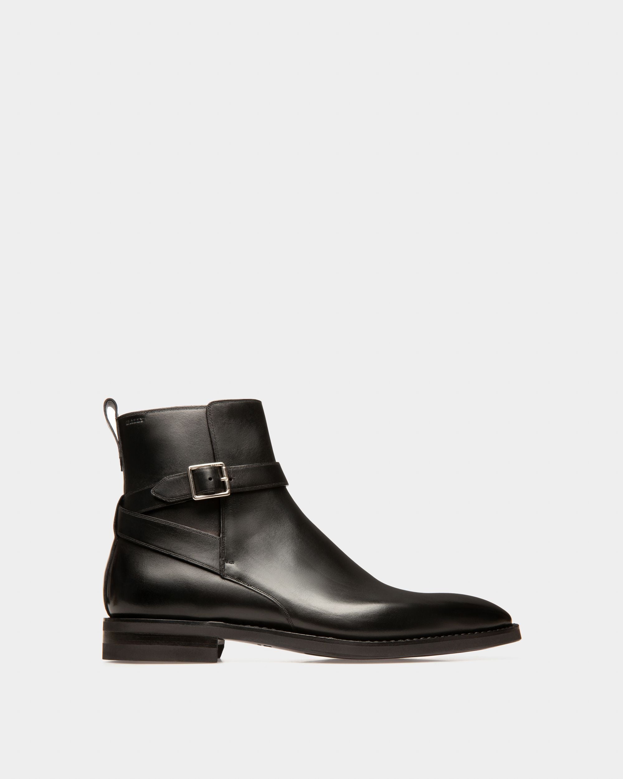 Scaviel Bottines En Cuir Noir - Homme - Bally - 01