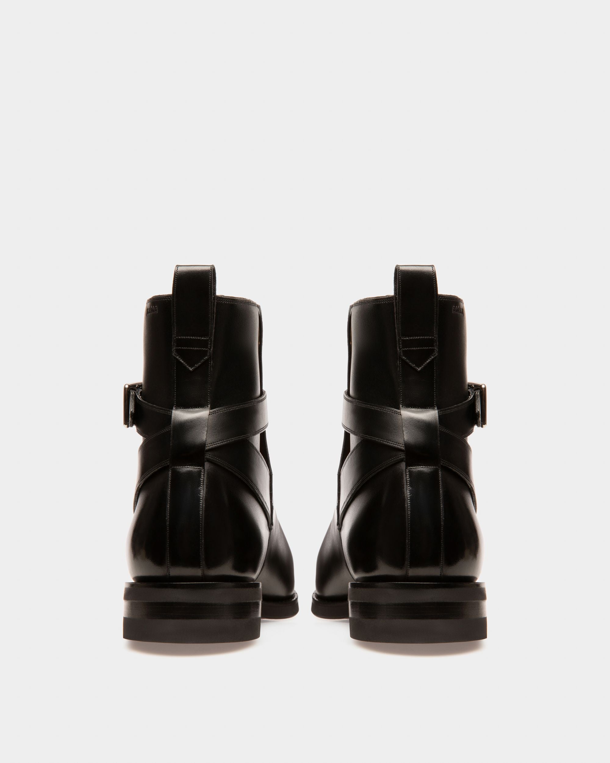 Scaviel Bottines En Cuir Noir - Homme - Bally - 04