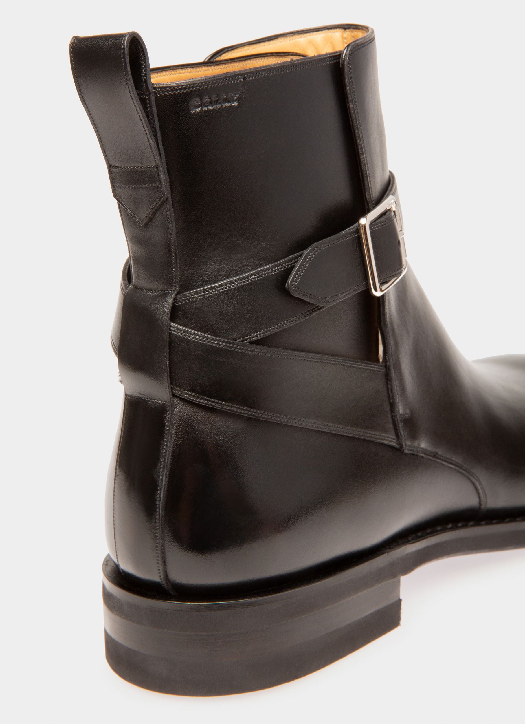 Scaviel Bottines En Cuir Noir - Homme - Bally - 06