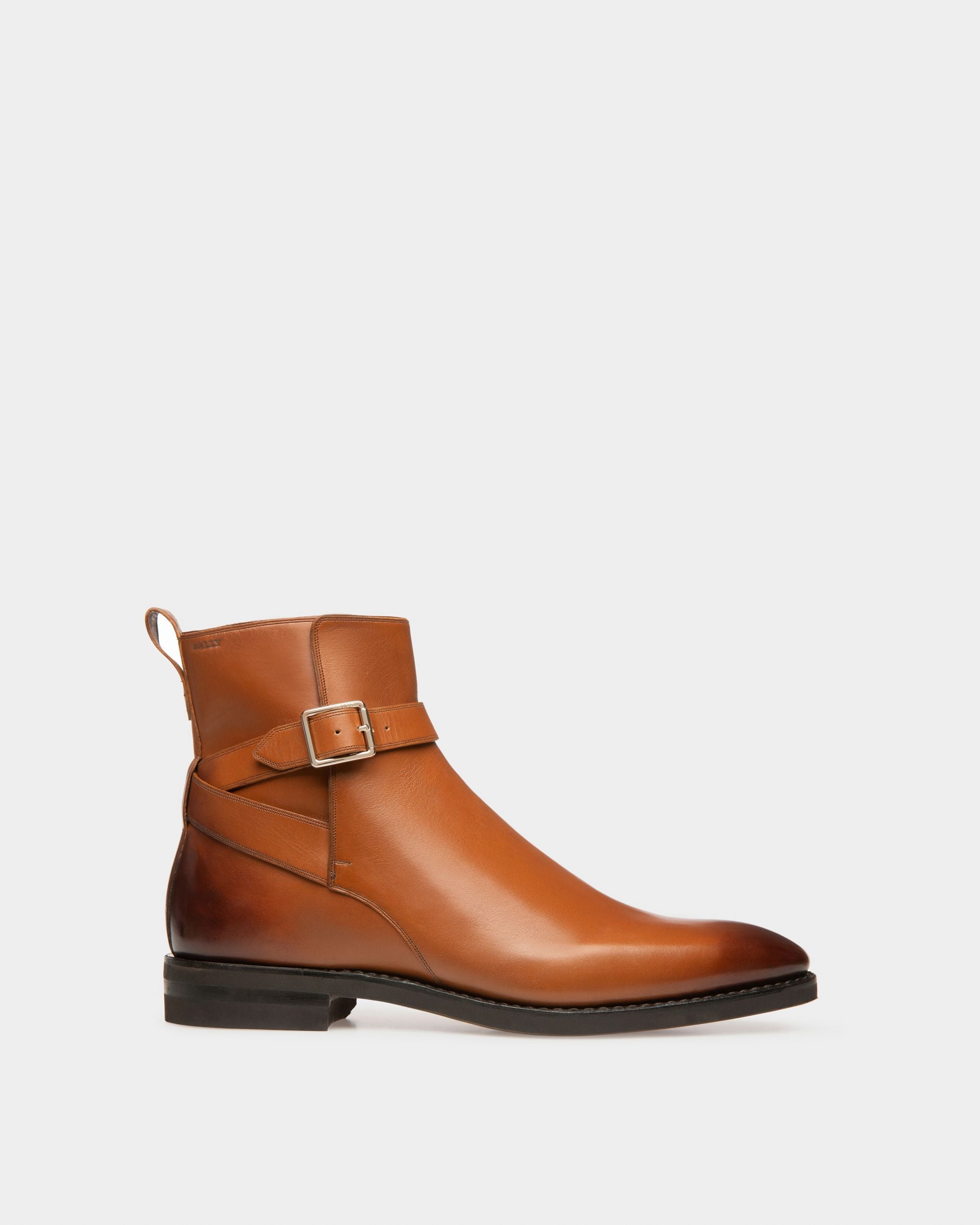 Scaviel Bottines En Cuir Marron - Homme - Bally - 01