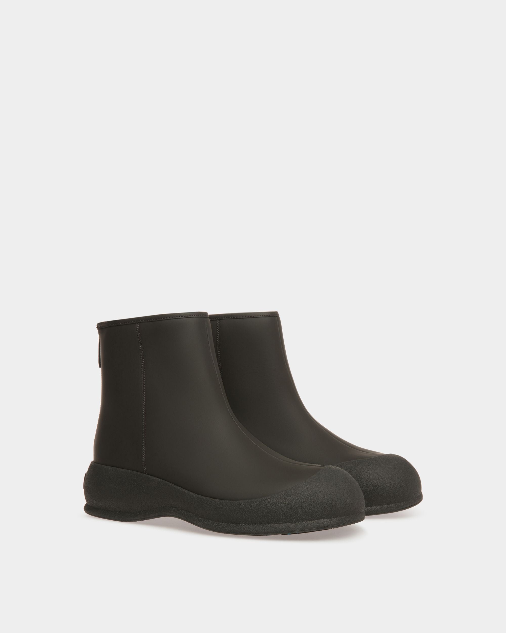 Bottes De Neige Frei En Cuir Noir - Homme - Bally - 03