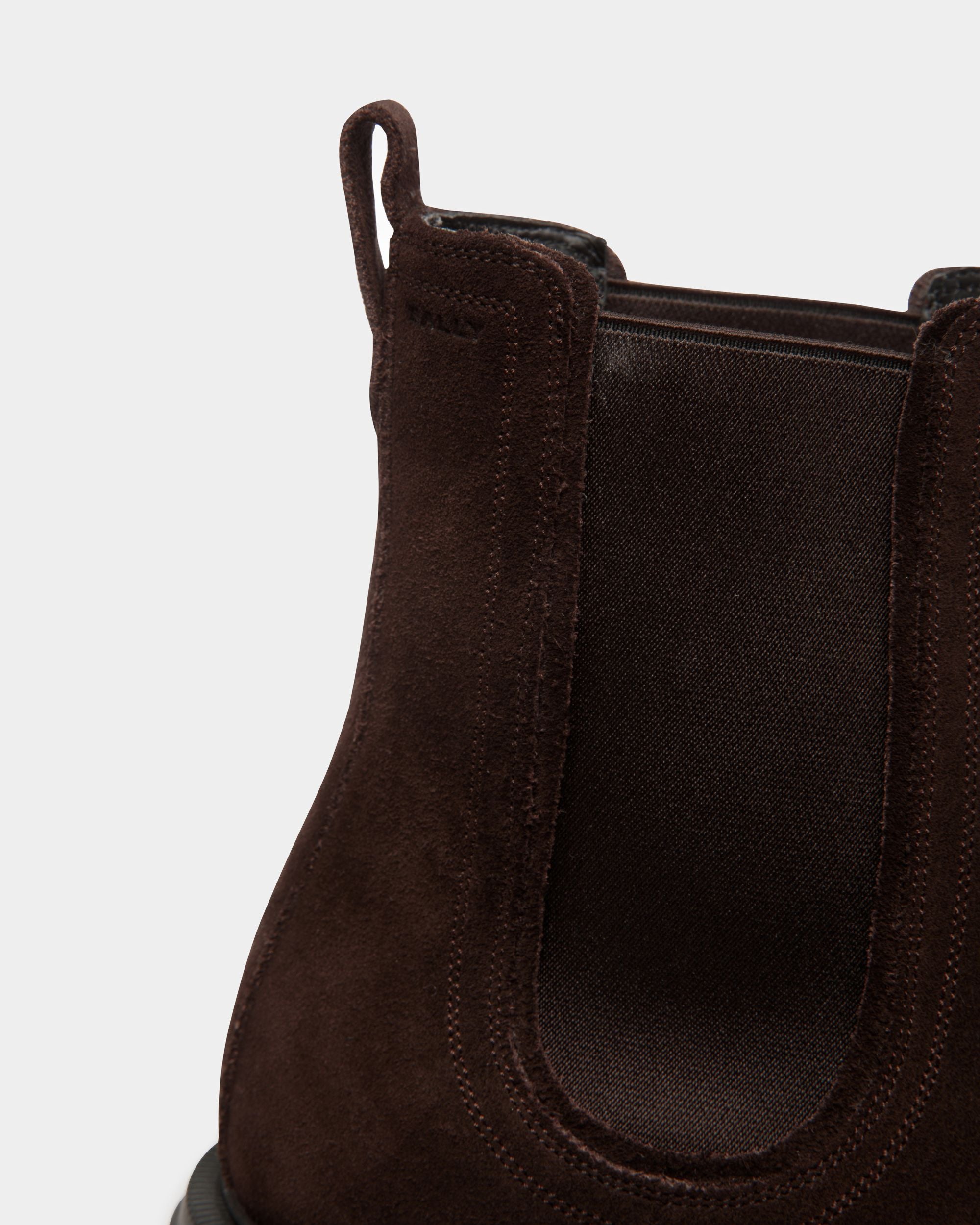 Bottines Zurich En Daim Marron - Homme - Bally - 05