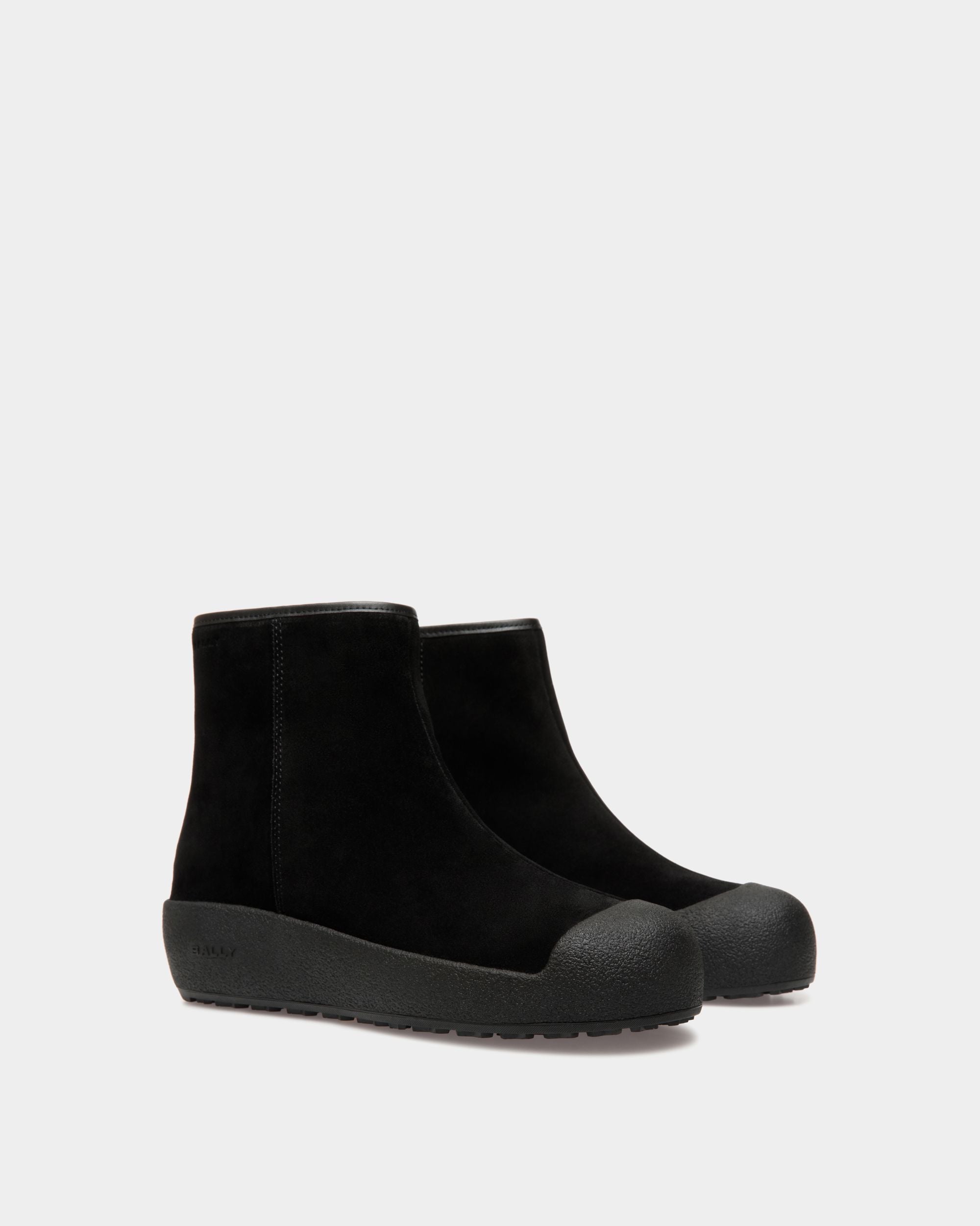 Bottine Bally Curling En Daim Noir - Homme - Bally - 03