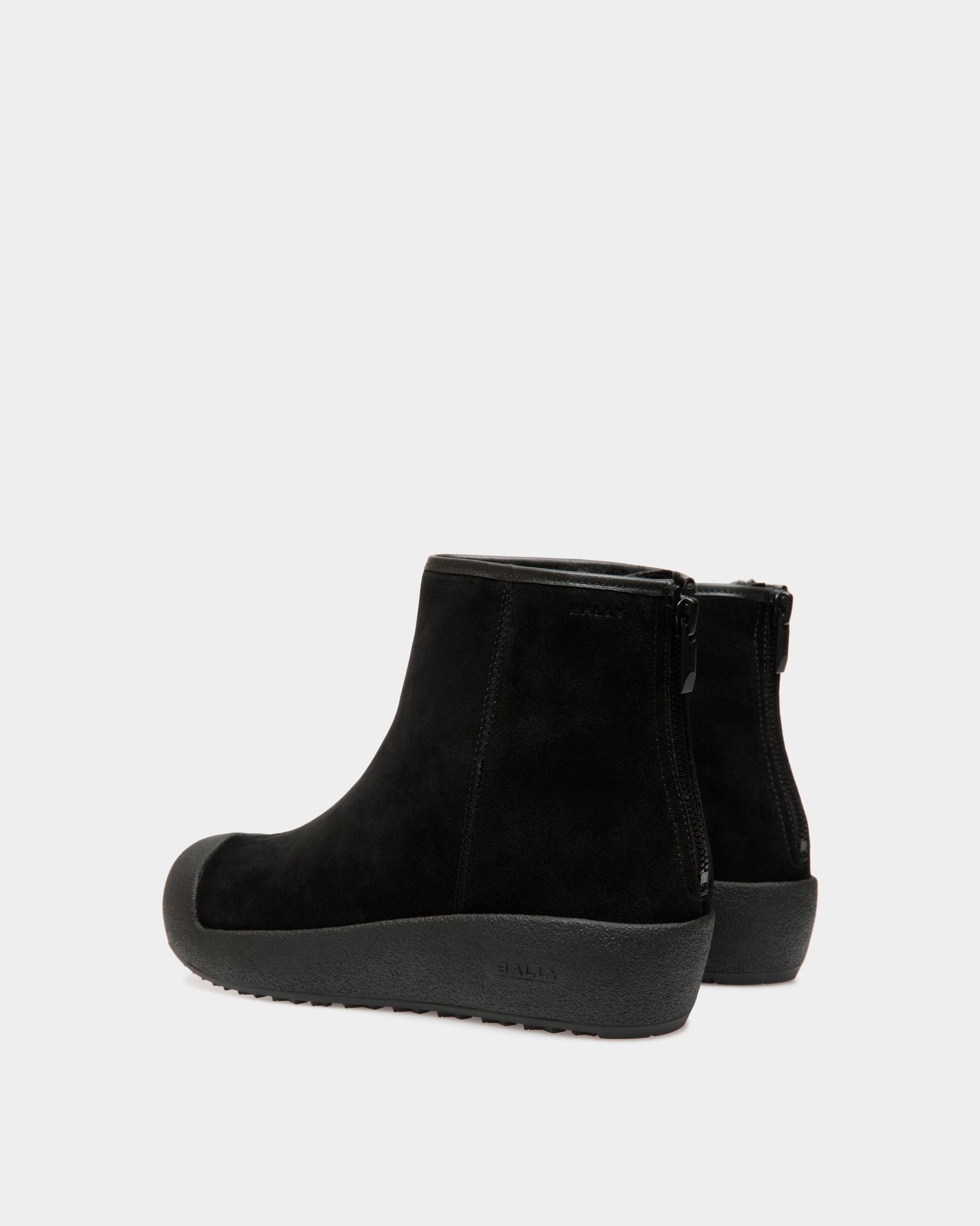Bottine Bally Curling En Daim Noir - Homme - Bally - 04