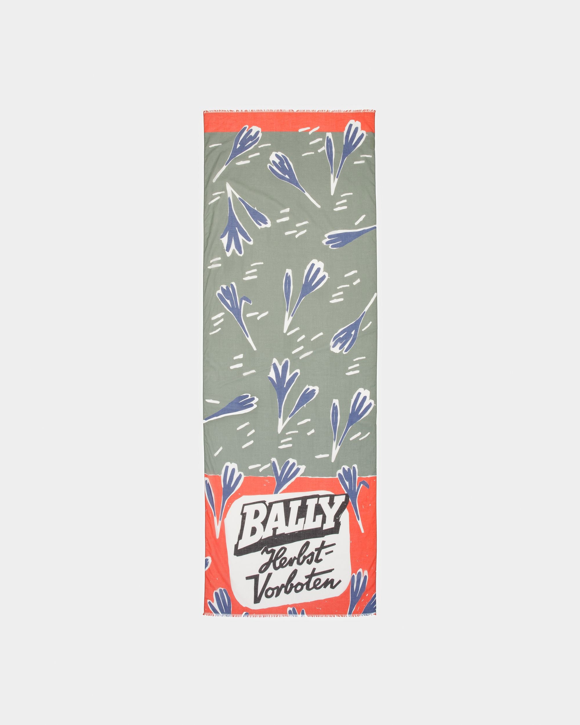 Écharpe Couleur Sauge - Homme - Bally - 03
