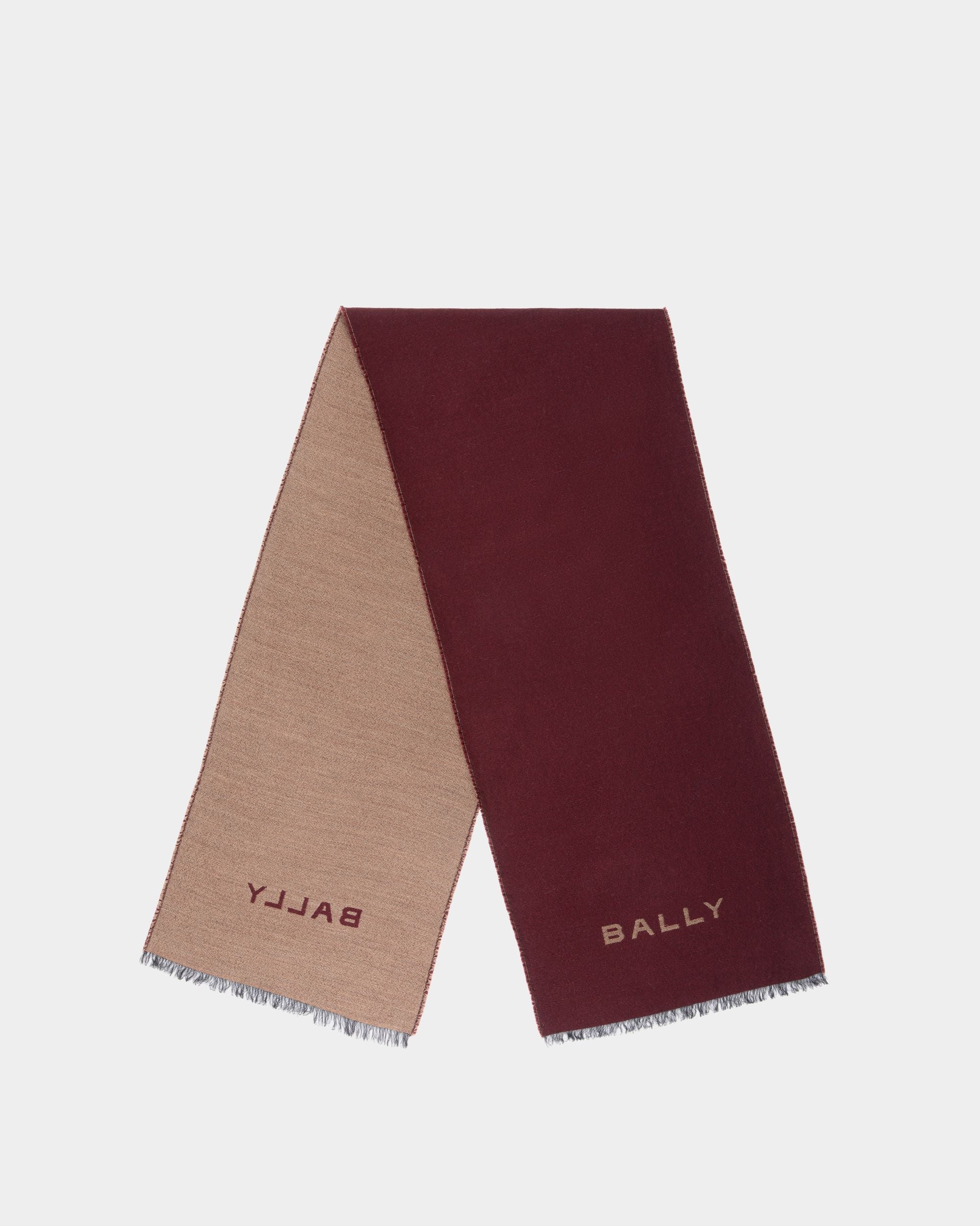 Écharpe Avec Logo En Laine Mélangée Andorra - Homme - Bally - 01