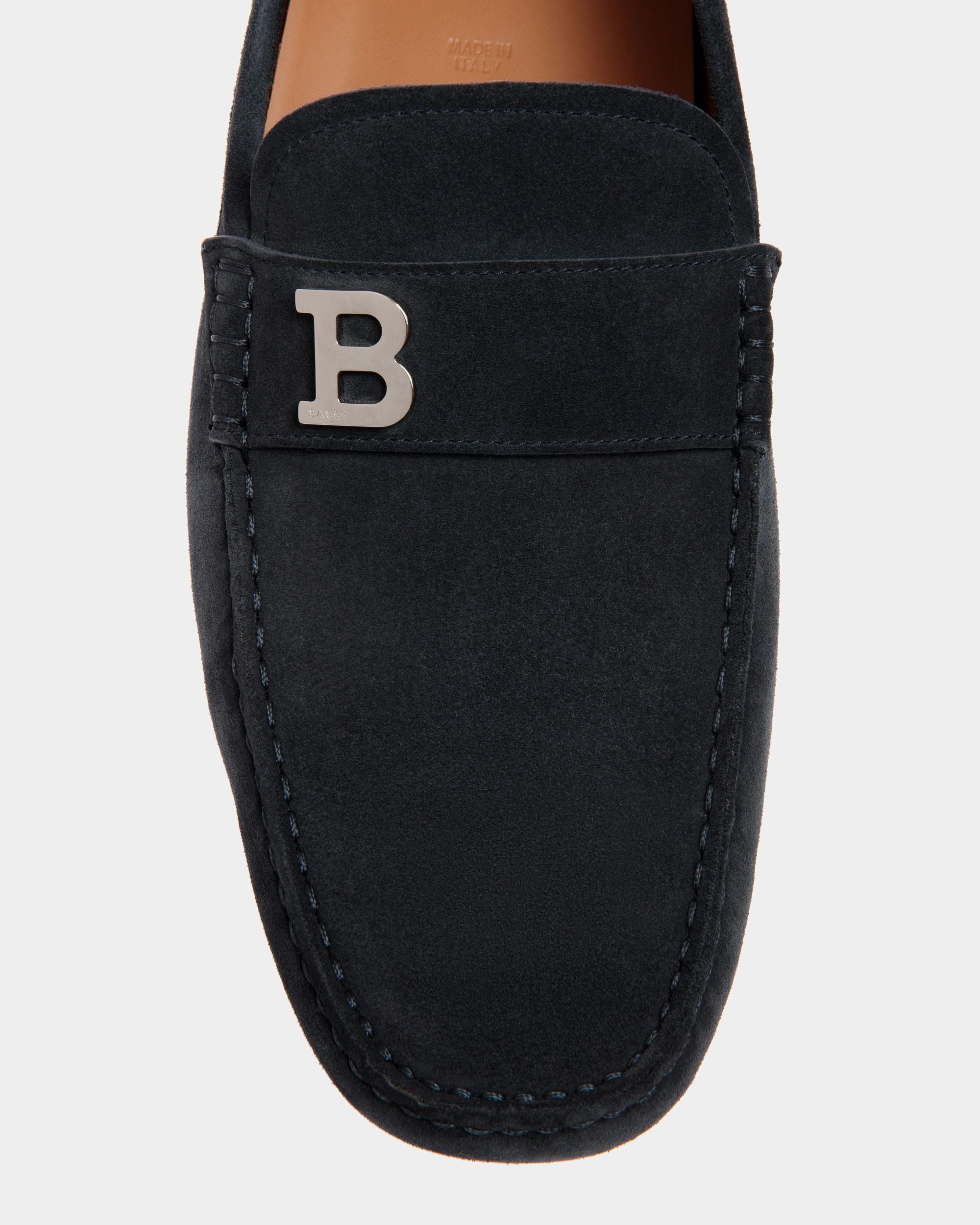 Drivers In Blue Leather - Homme - Bally - 05