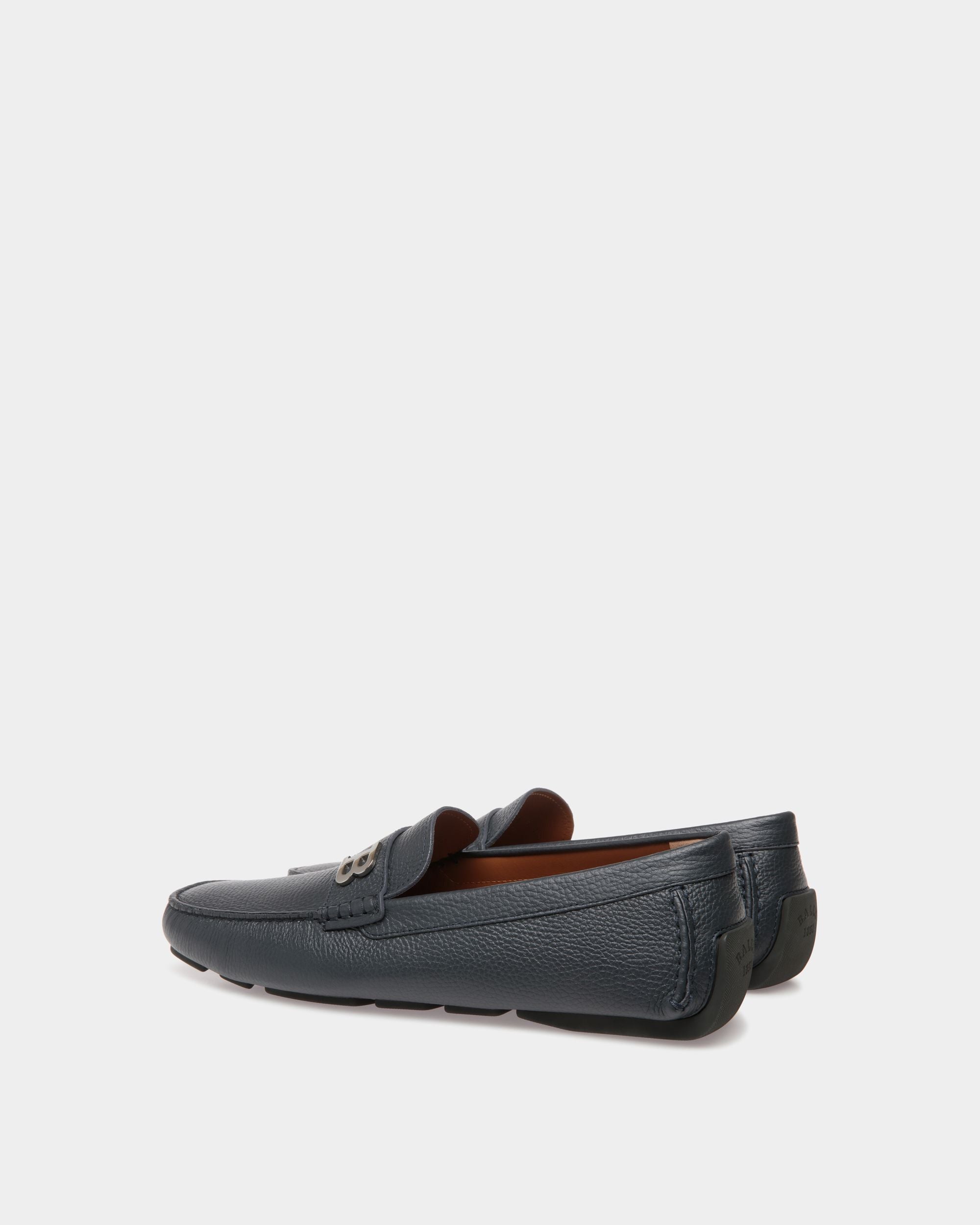 Driver In Blue Leather - Homme - Bally - 03