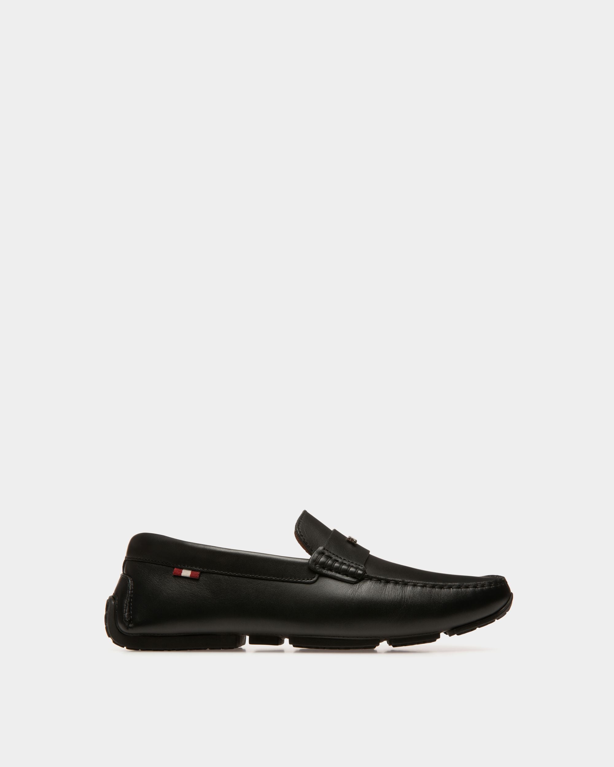 Palsy Drivers En Cuir Noir - Homme - Bally - 01