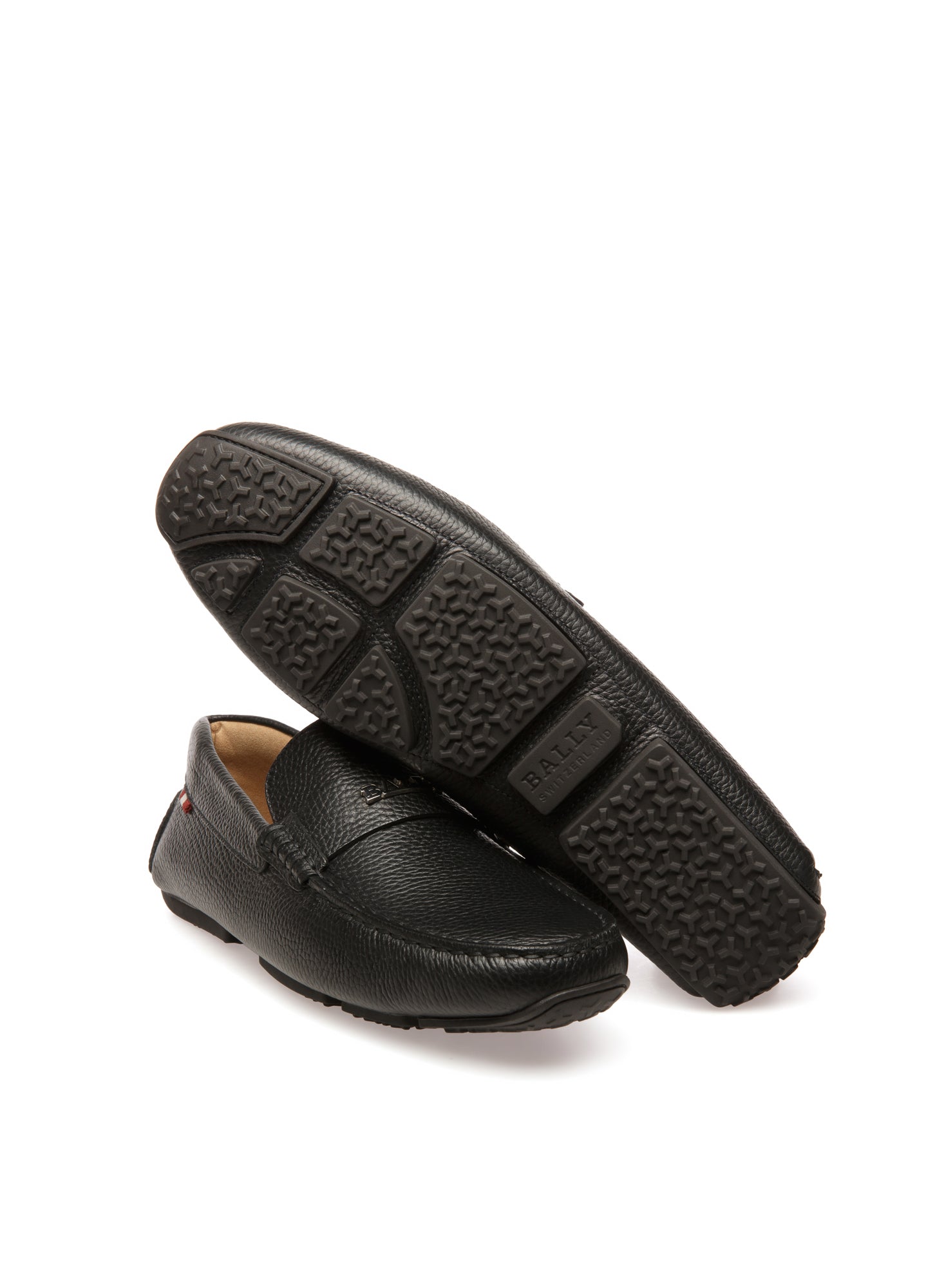 Palsy Drivers En Cuir Noir - Homme - Bally - 03