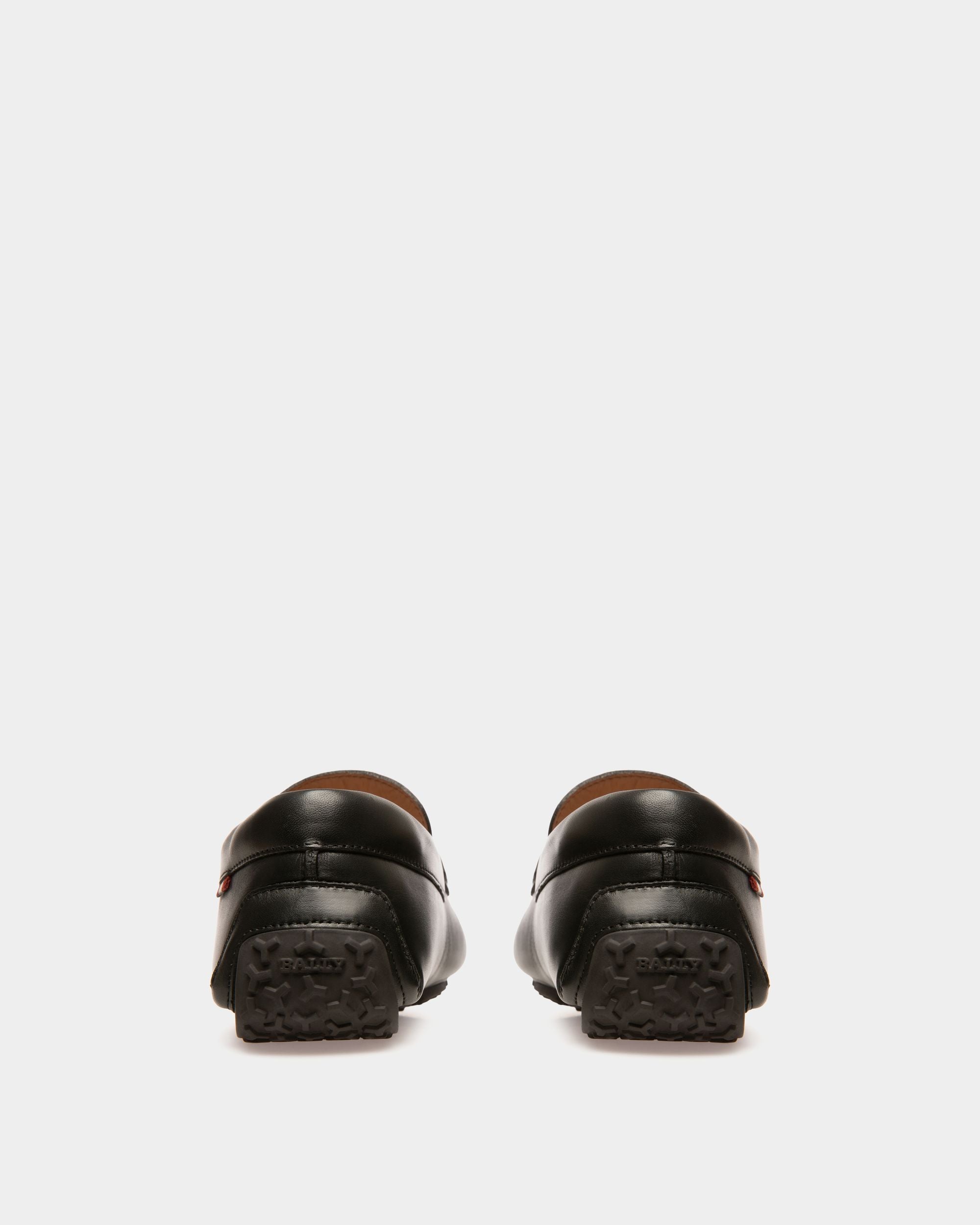 Palsy Drivers En Cuir Noir - Homme - Bally - 04