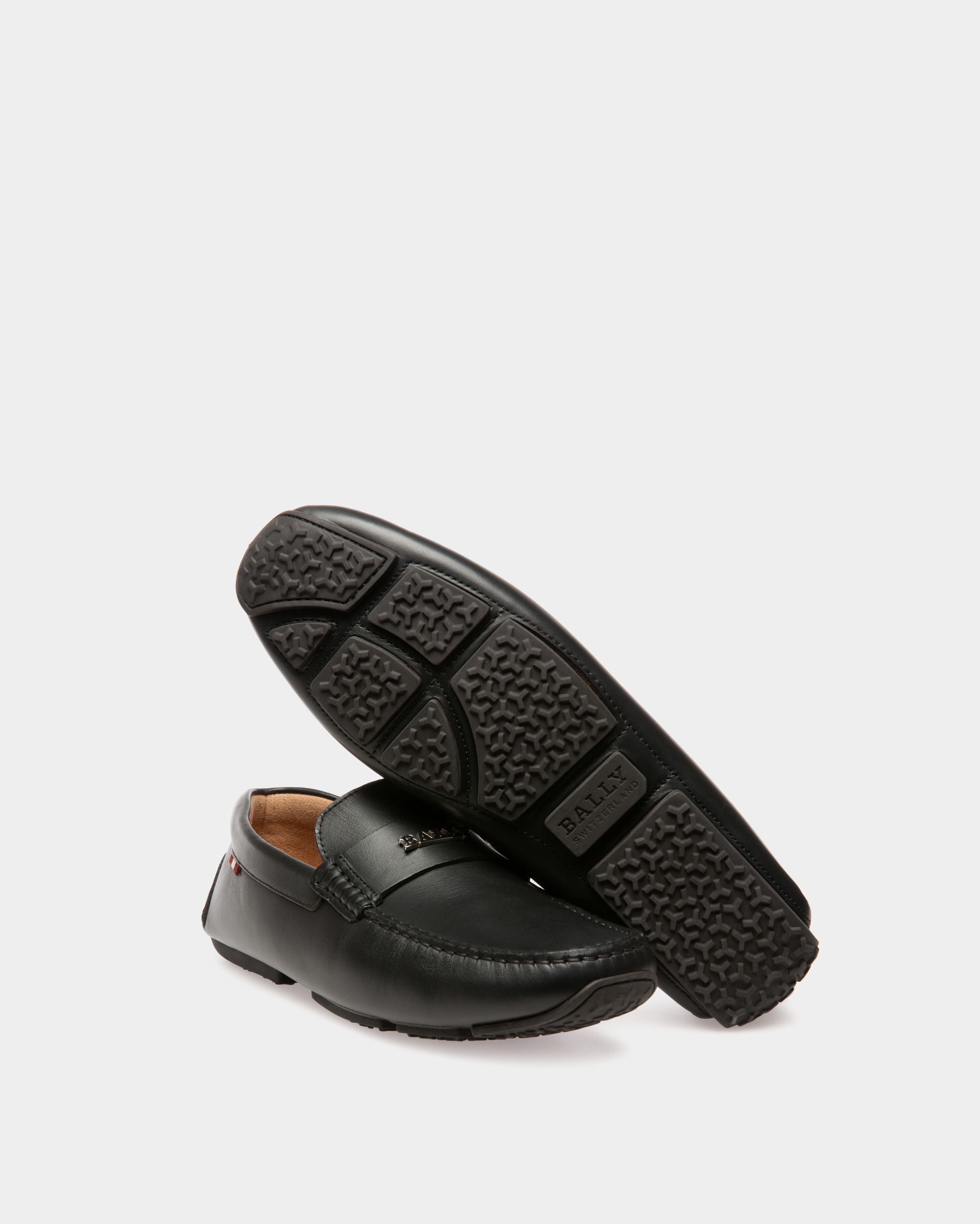 Palsy Drivers En Cuir Noir - Homme - Bally - 05