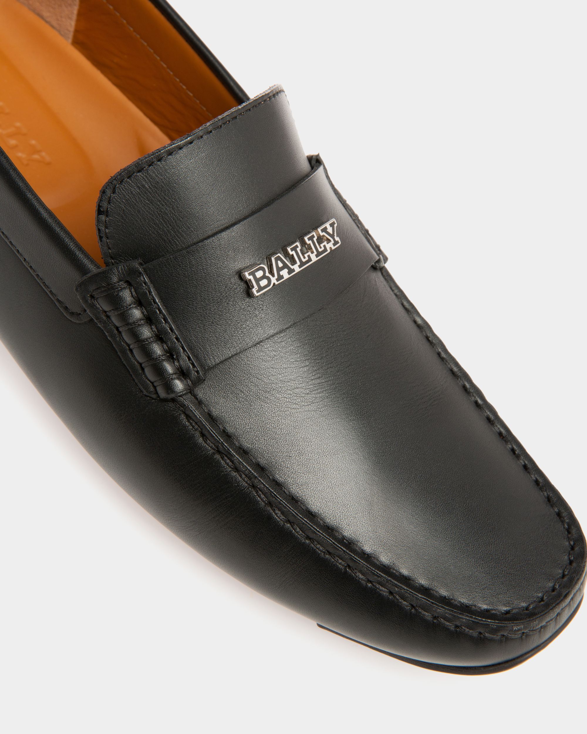 Palsy Drivers En Cuir Noir - Homme - Bally - 06