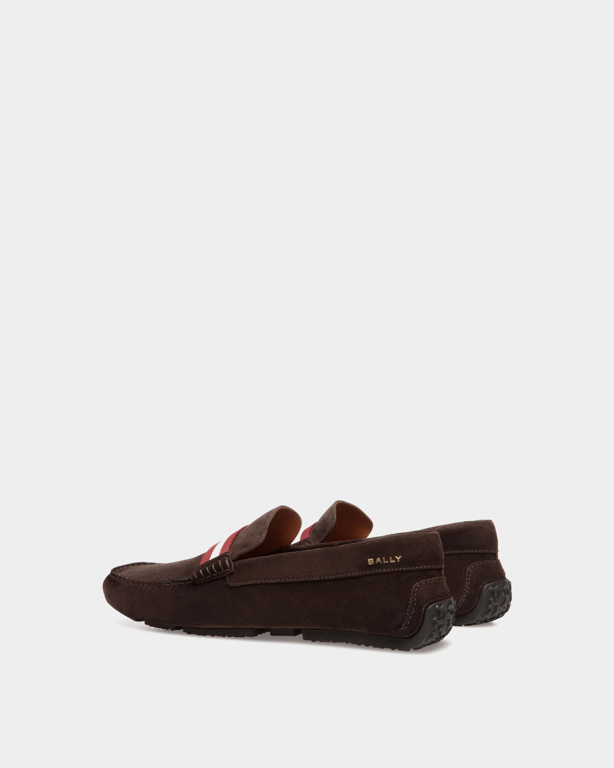 Pilot Driver In Brown  Leather - Homme - Bally - 03