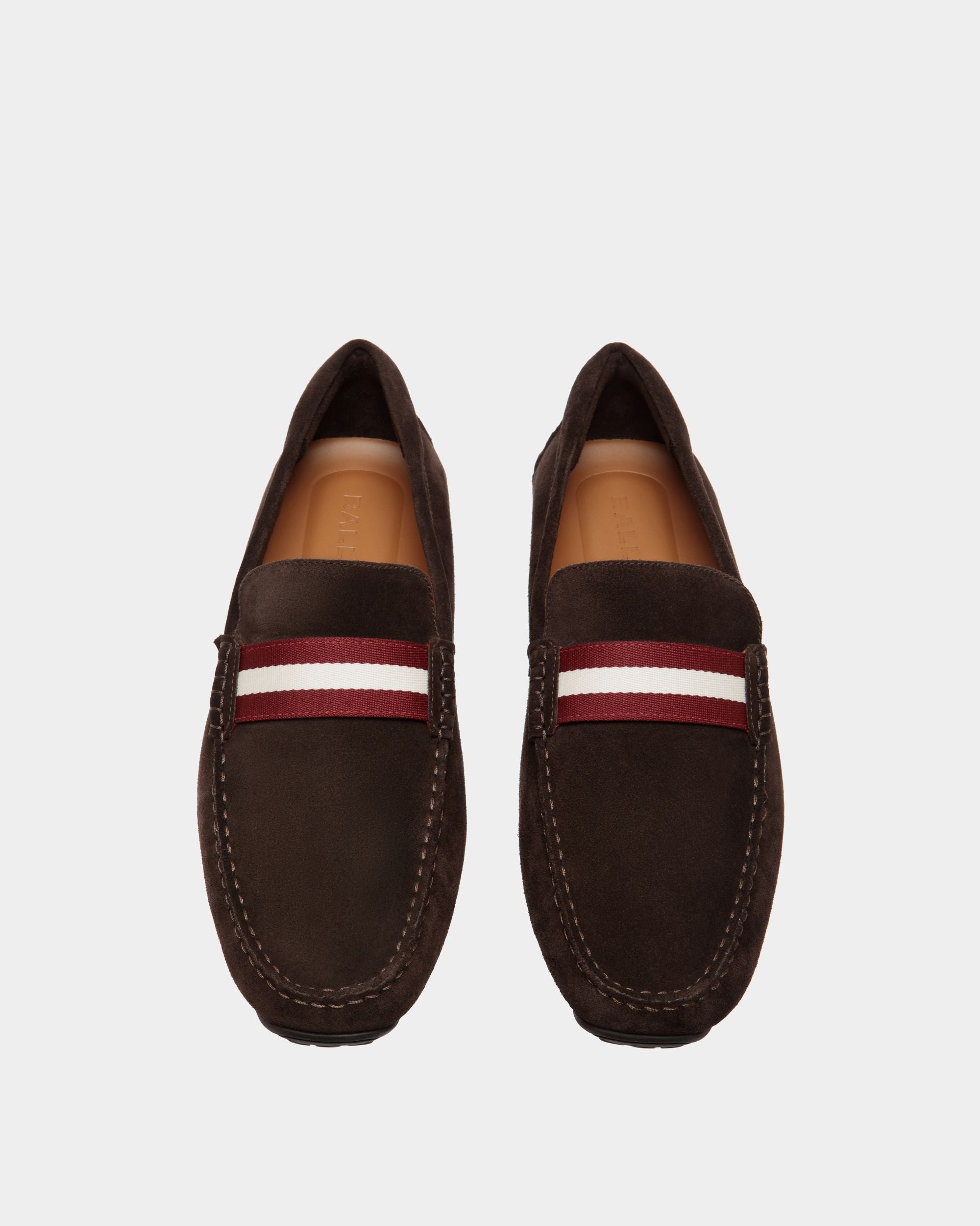 Pilot Driver In Brown  Leather - Homme - Bally - 04