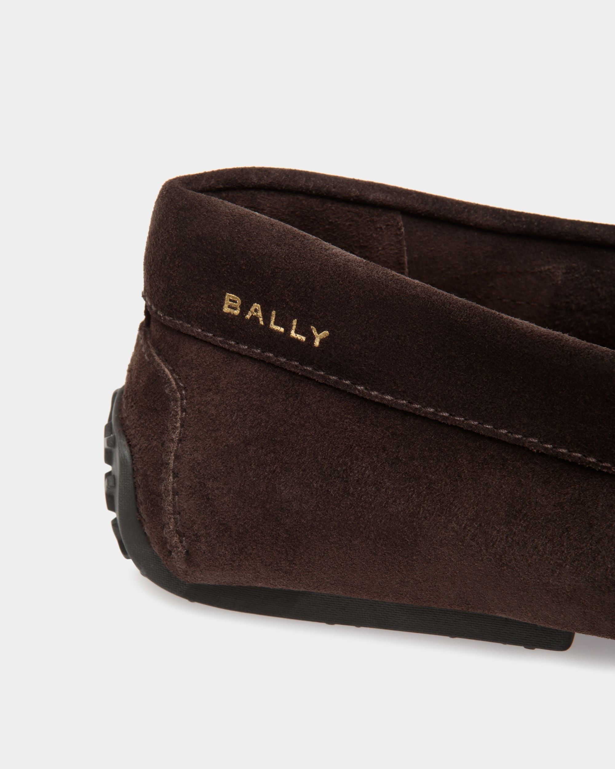 Pilot Driver In Brown  Leather - Homme - Bally - 05