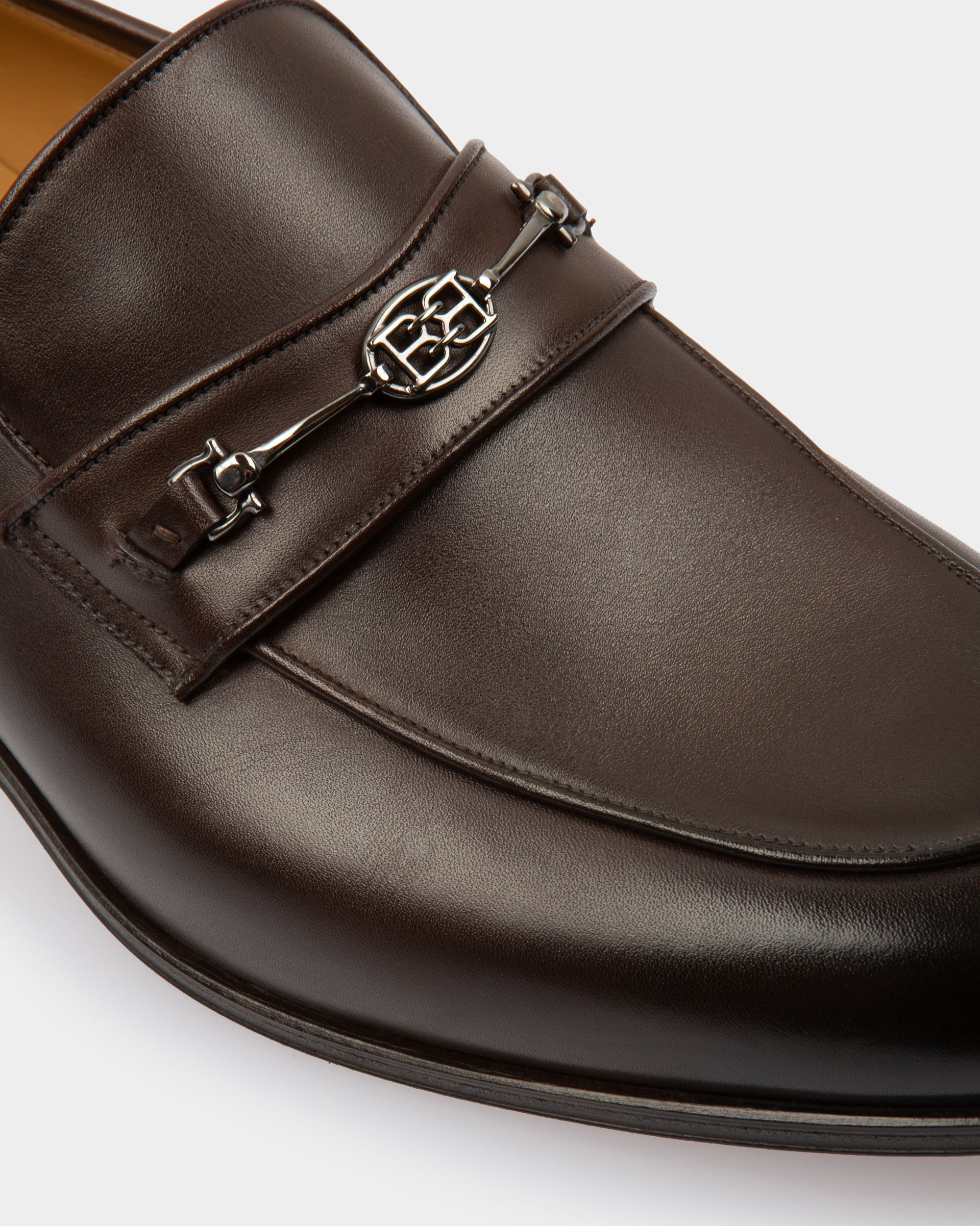 Weram Mocassins En Cuir Marron - Homme - Bally - 03