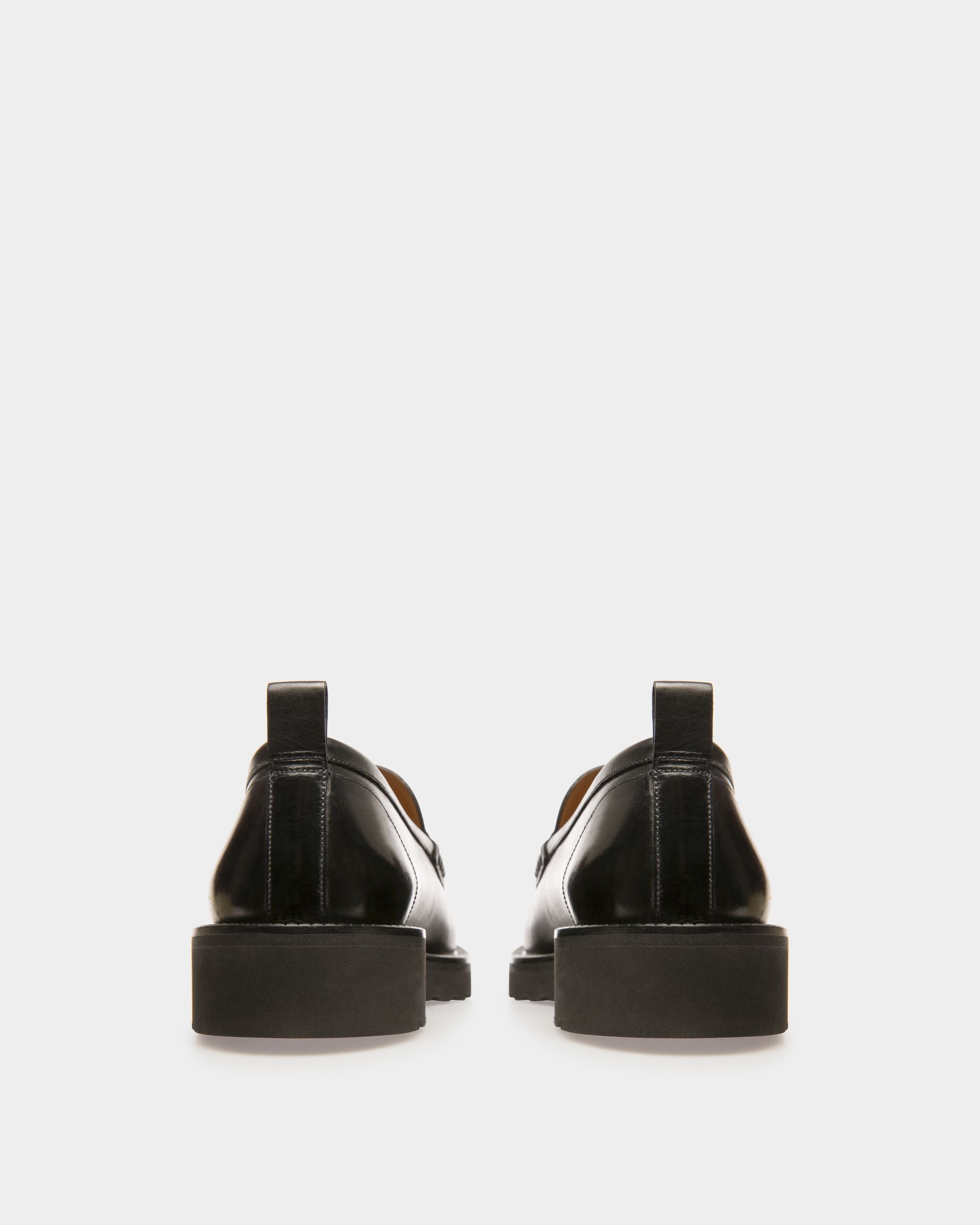 Novian Mocassins En Cuir Noir - Homme - Bally - 04