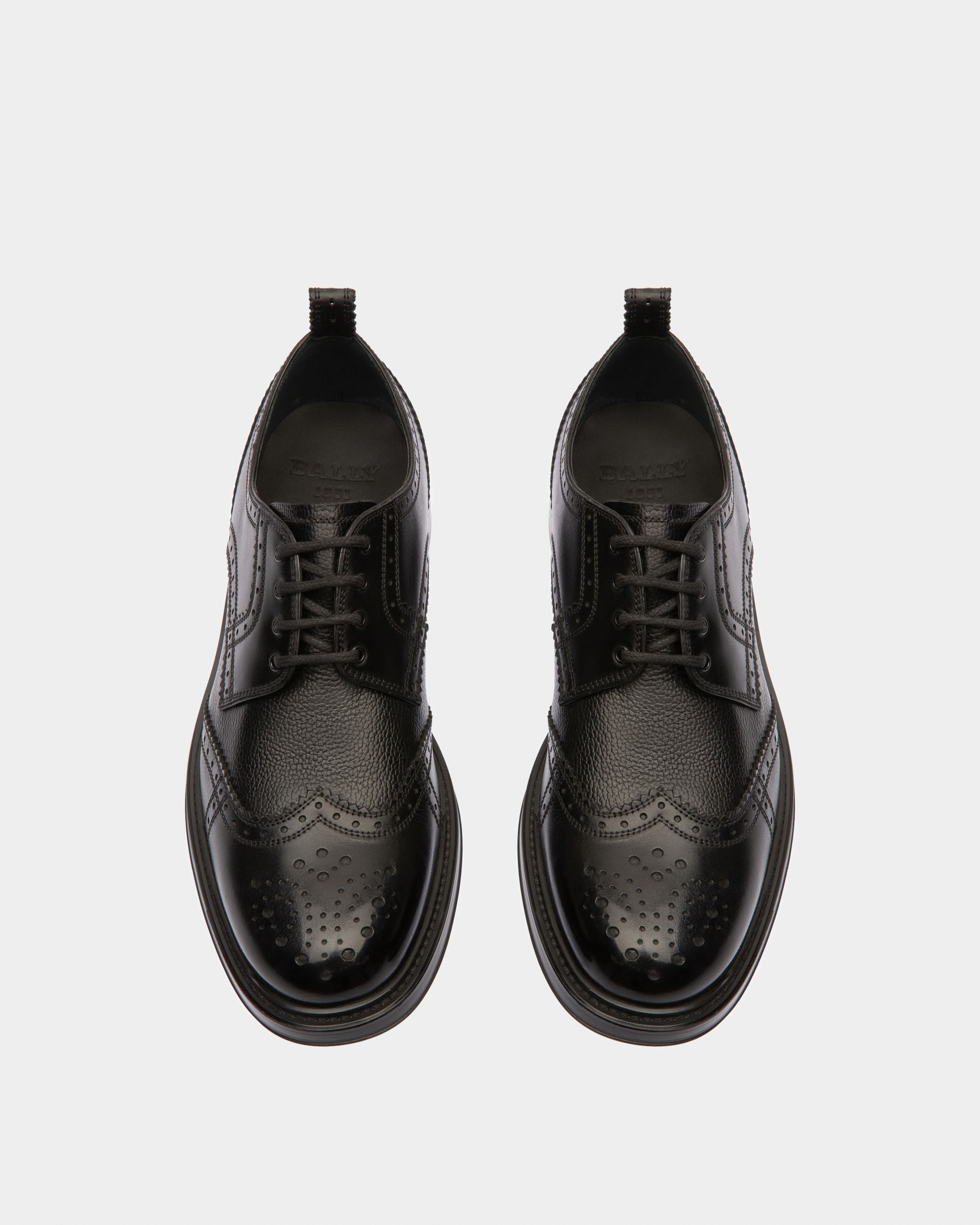 Nicor Derbies En Cuir Noir - Homme - Bally - 02
