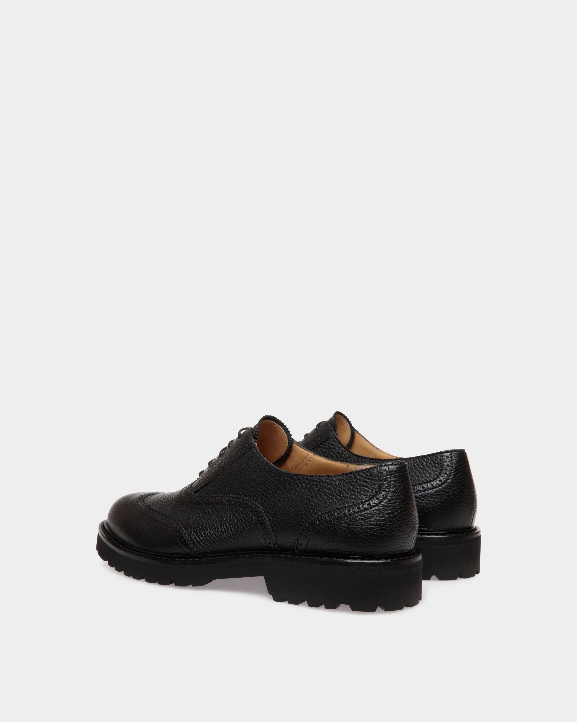 Lace-Ups In Black Leather - Homme - Bally - 03