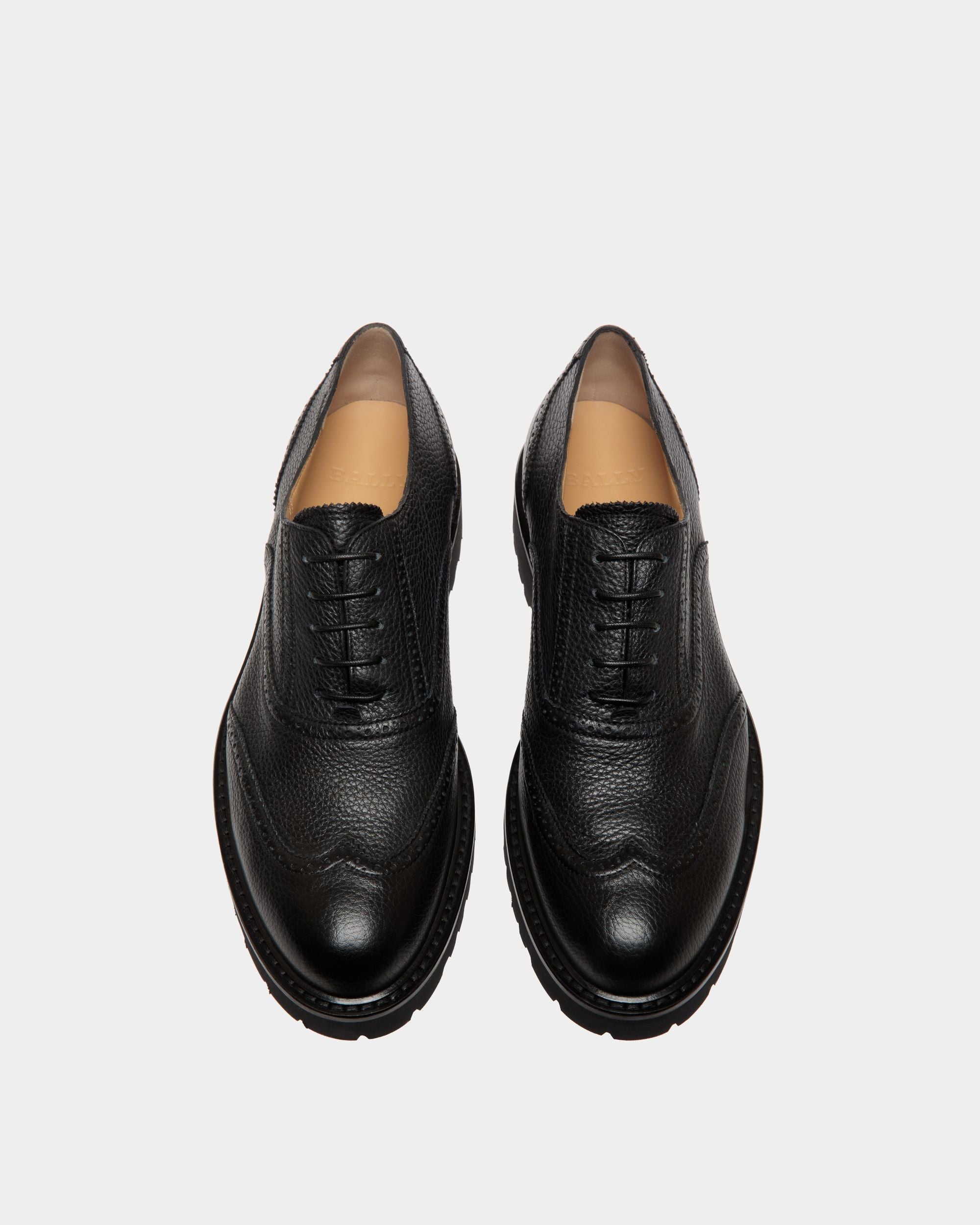 Lace-Ups In Black Leather - Homme - Bally - 04