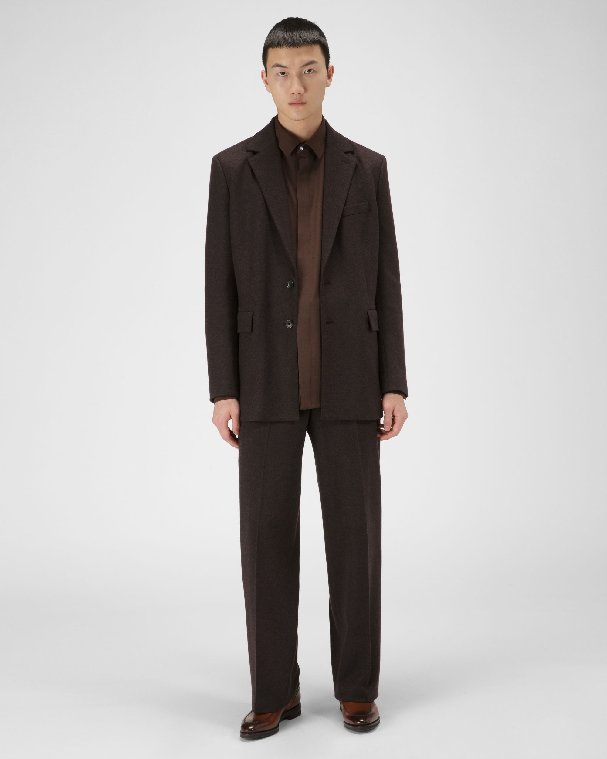 Scober Mocassins En Cuir Marron - Homme - Bally - 03
