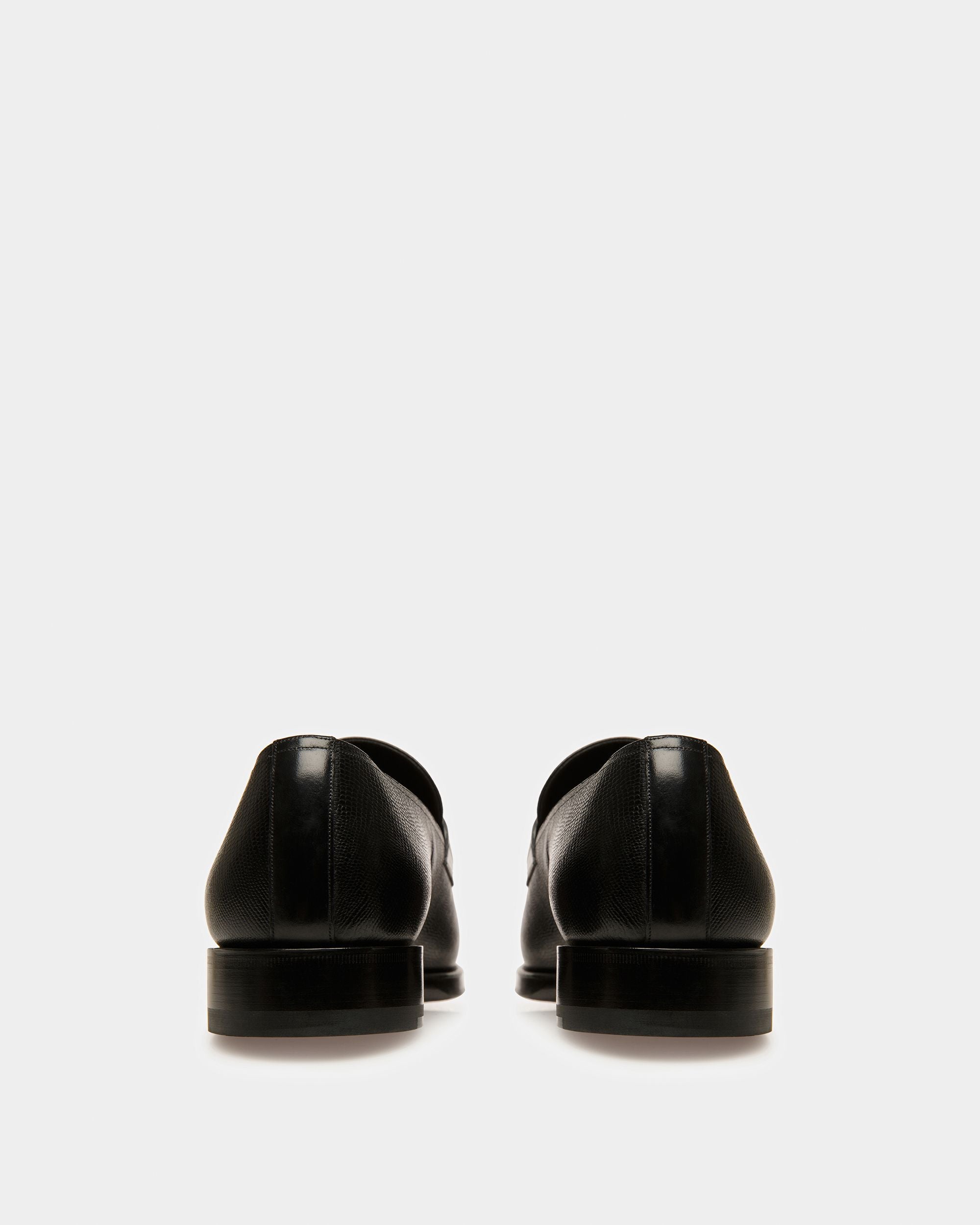 Scuvier Mocassins En Cuir Noir - Homme - Bally - 04