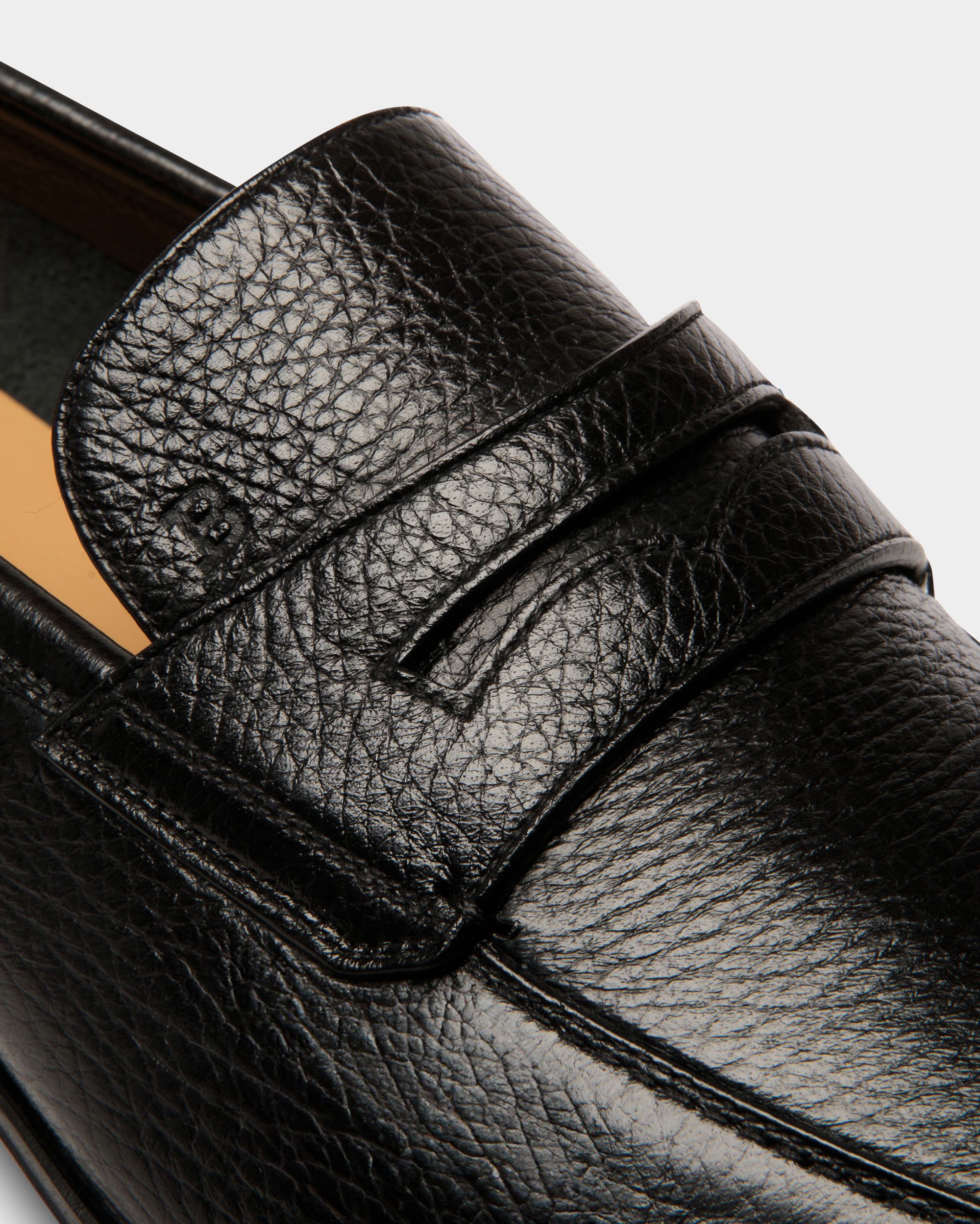 Mocassin Westminster En Cuir De Cerf Noir - Homme - Bally - 04