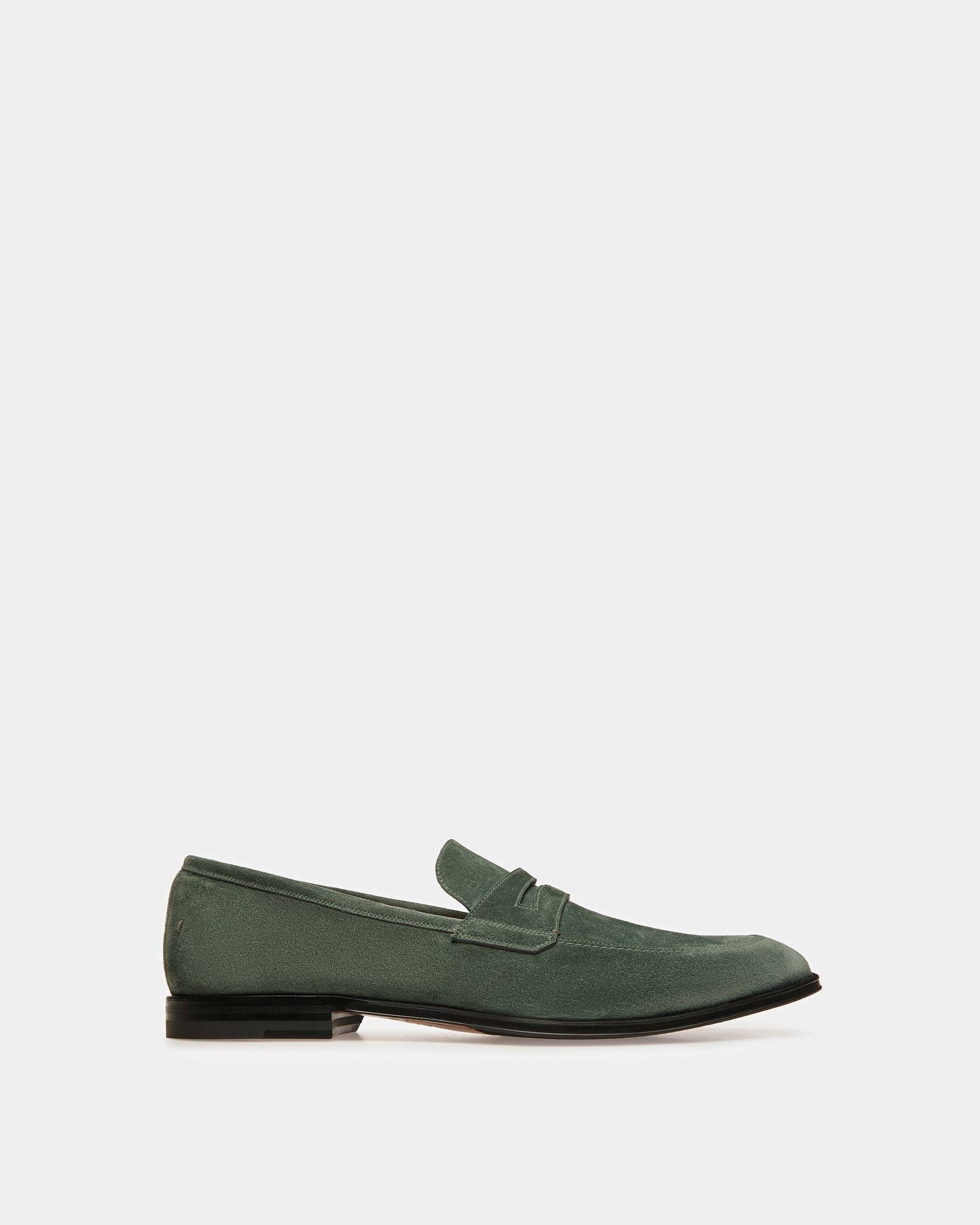 Webb Mocassins En Cuir Sauge - Homme - Bally - 01
