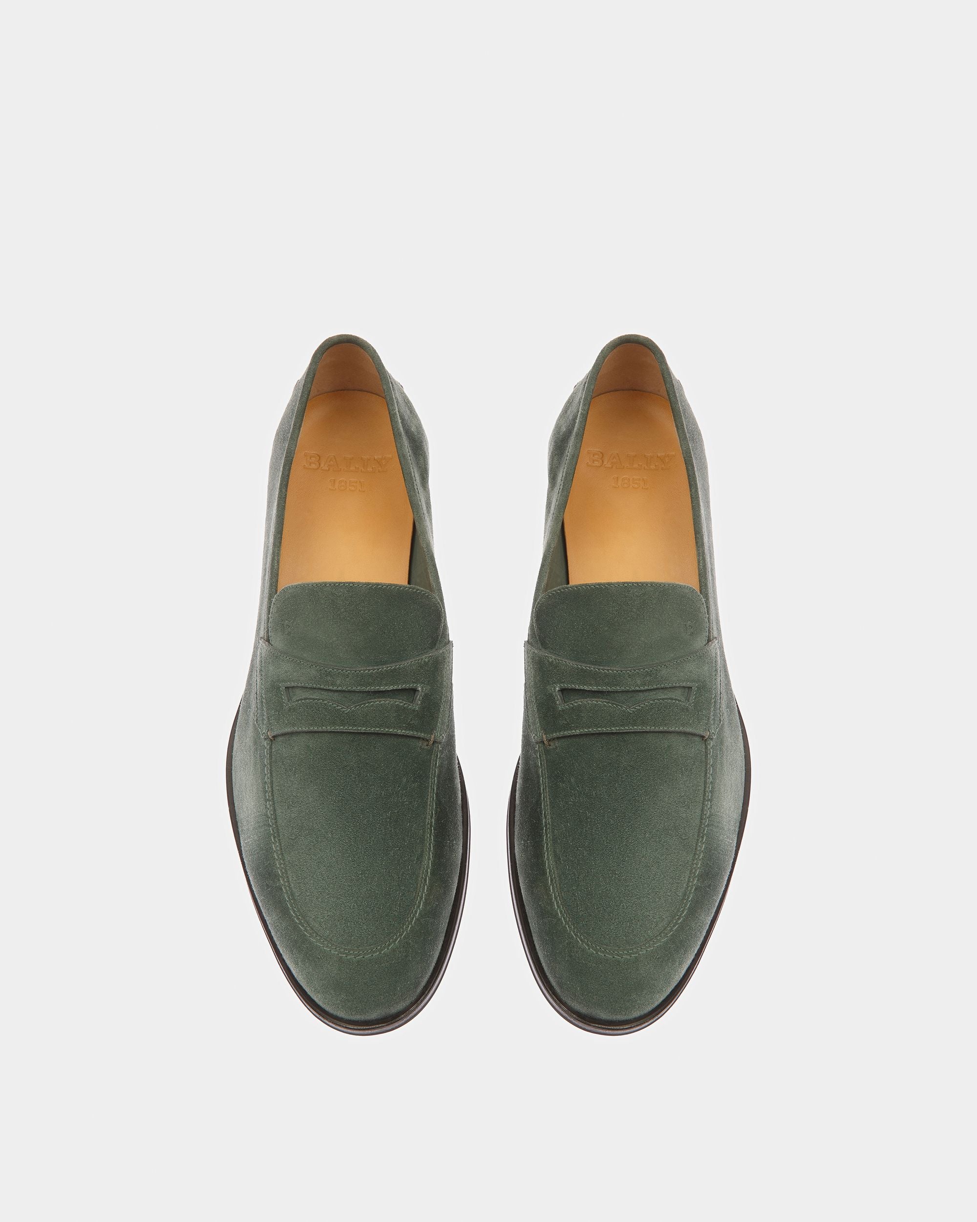 Webb Mocassins En Cuir Sauge - Homme - Bally - 02