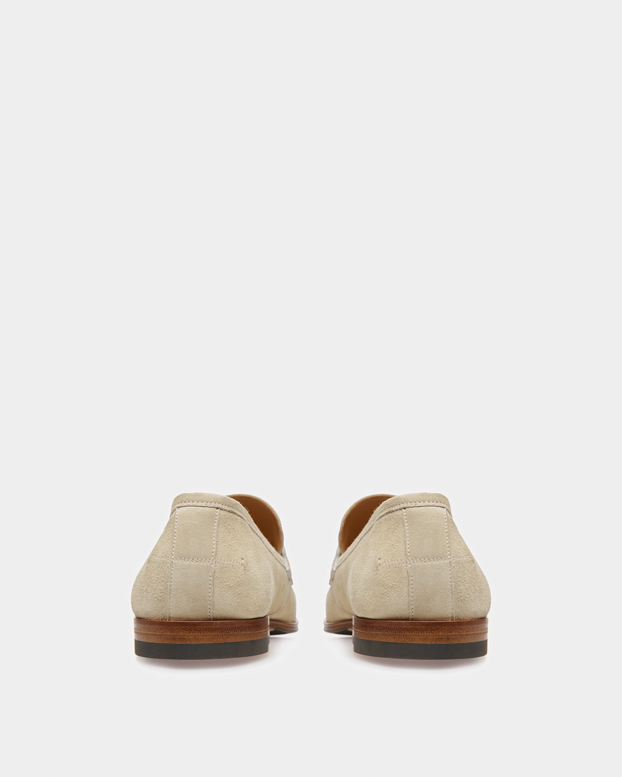 Webb Mocassins En Cuir Couleur Fossile - Homme - Bally - 04