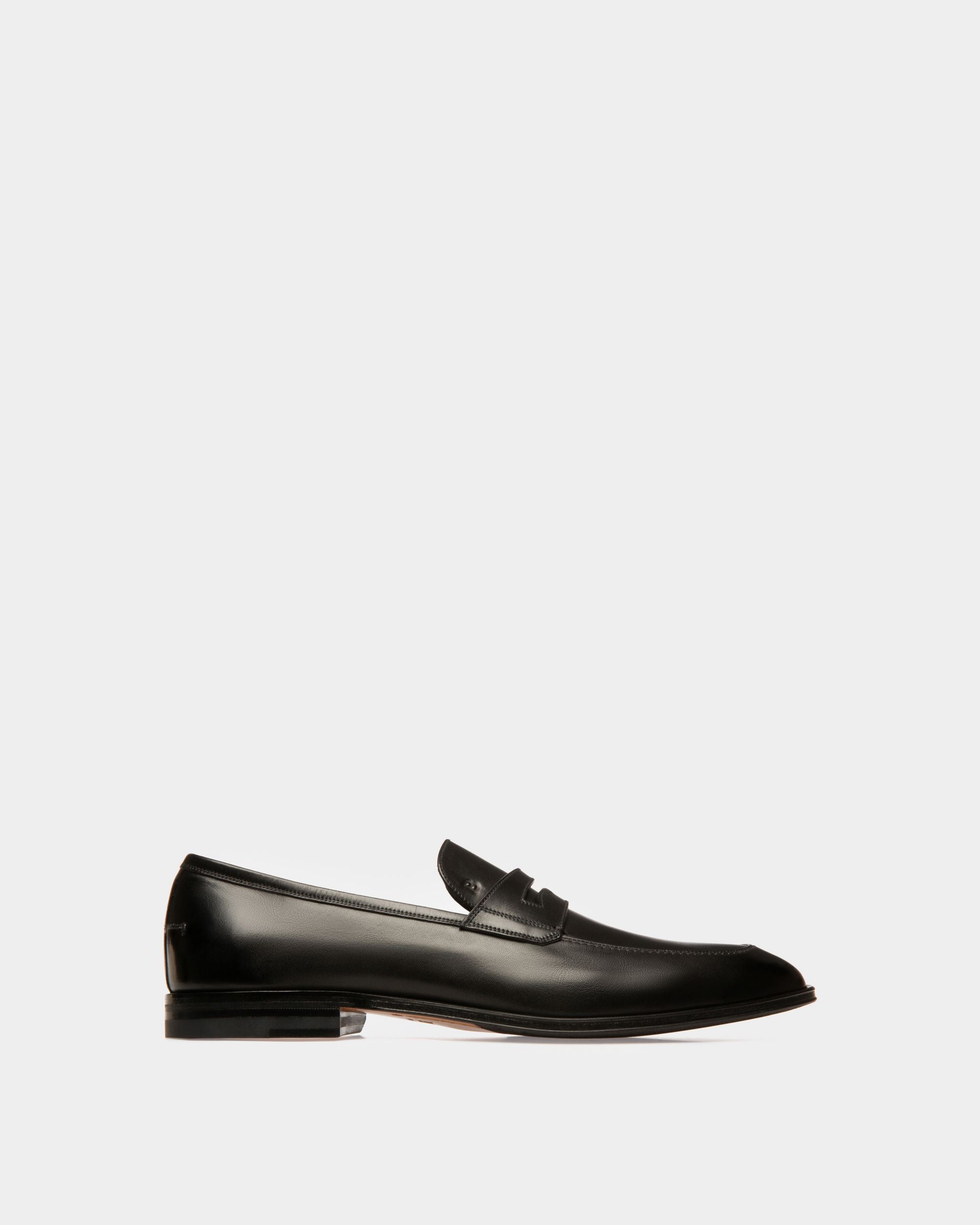 Webb Mocassins En Cuir Noir - Homme - Bally - 01