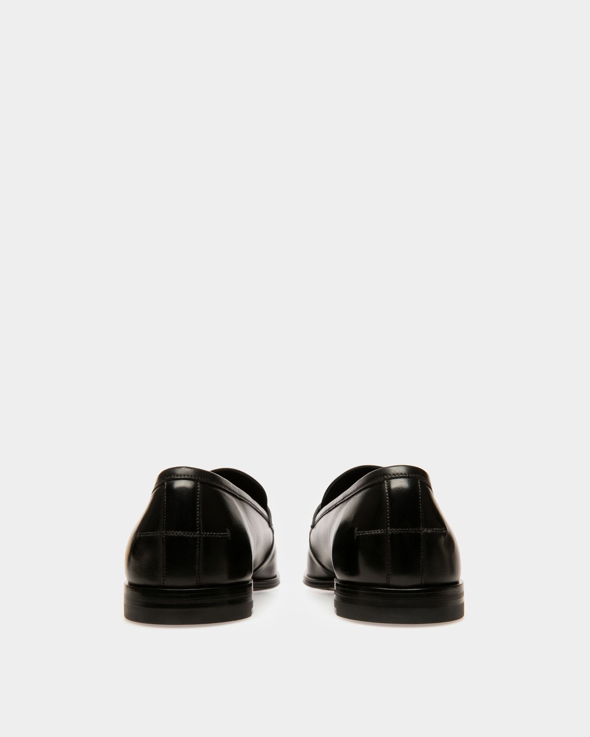 Webb Mocassins En Cuir Noir - Homme - Bally - 04