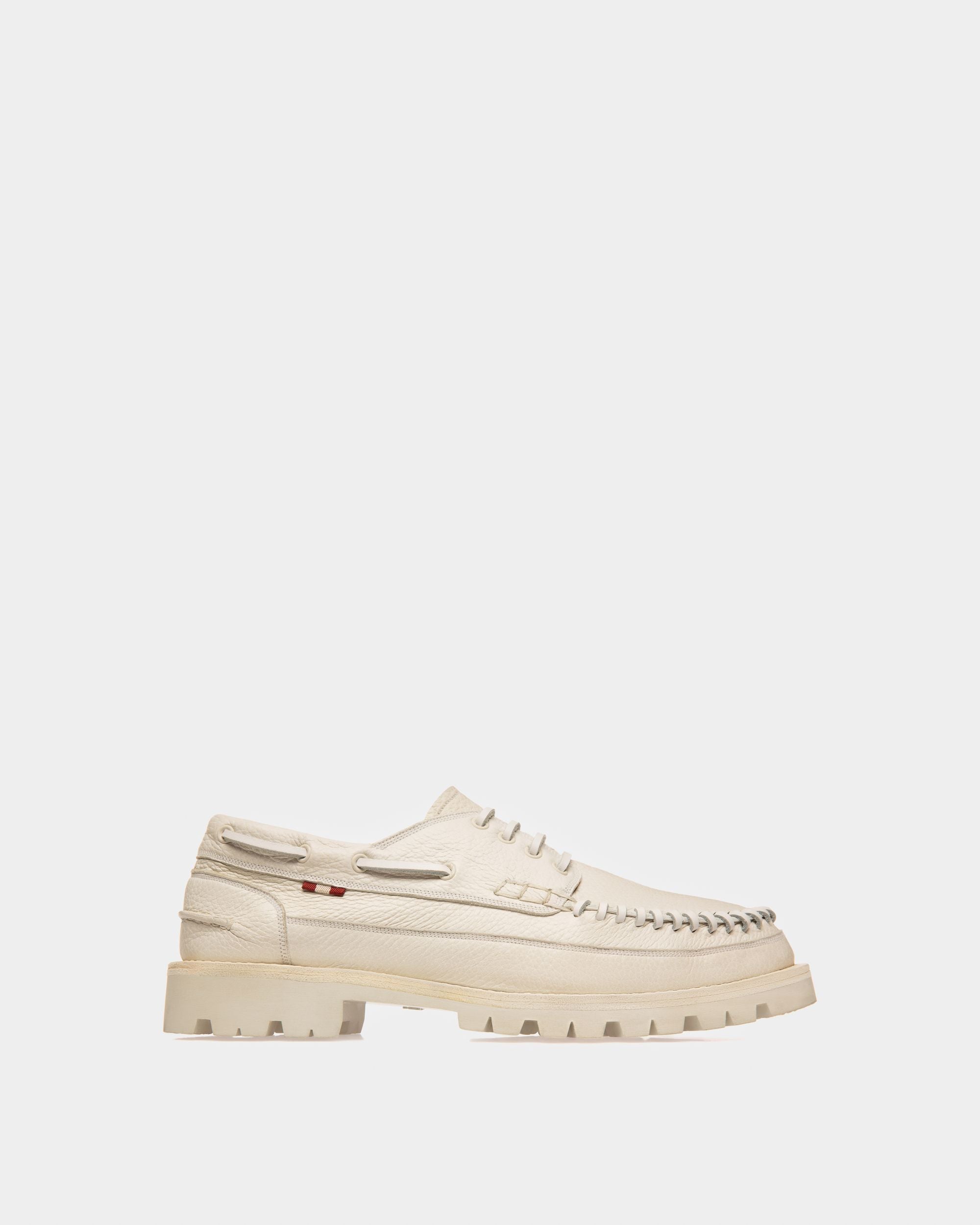Trendal Derbies En Cuir Blanc - Homme - Bally - 01