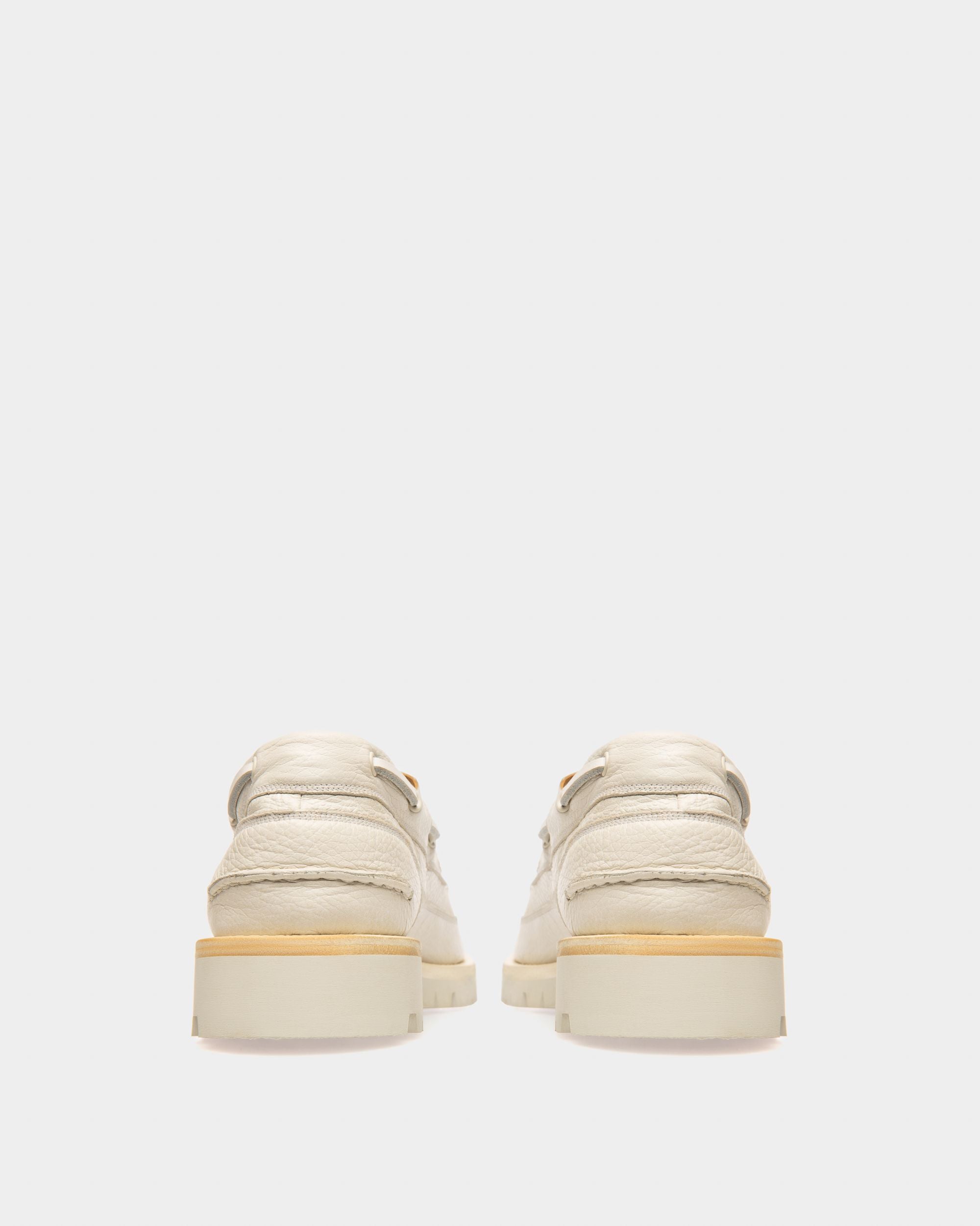 Trendal Derbies En Cuir Blanc - Homme - Bally - 04