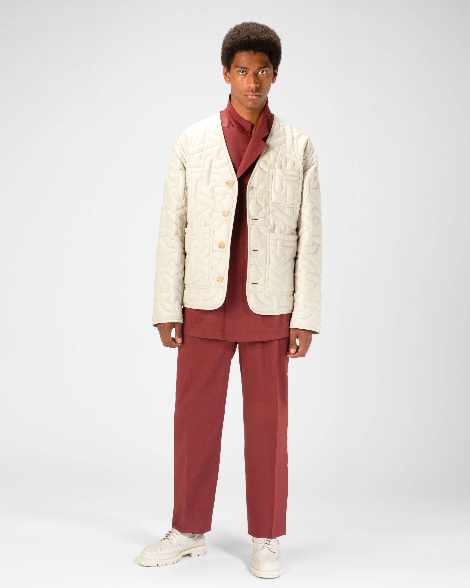 Trendal Derbies En Cuir Blanc - Homme - Bally - 07