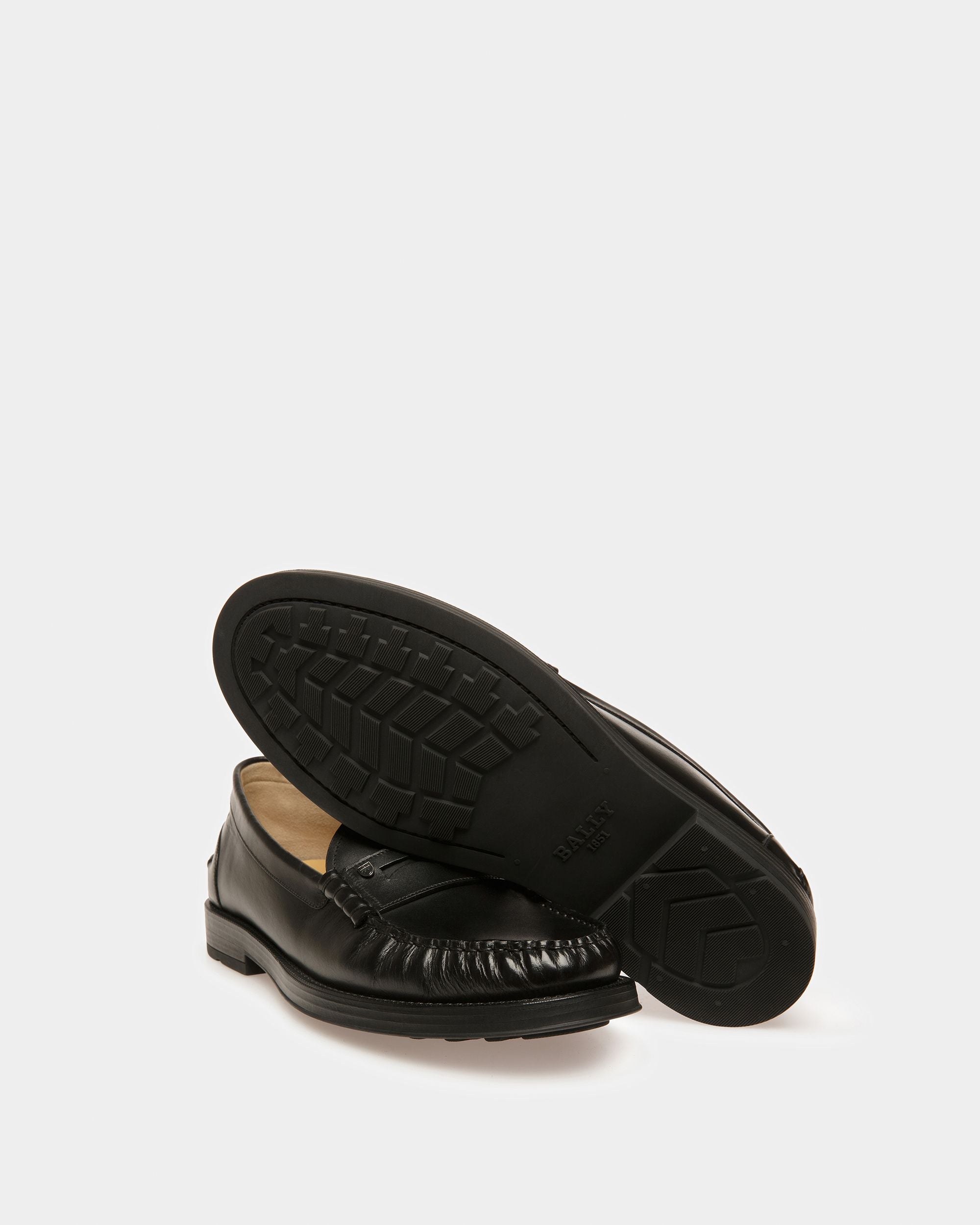 Roody Mocassins En Cuir Noir - Homme - Bally - 05