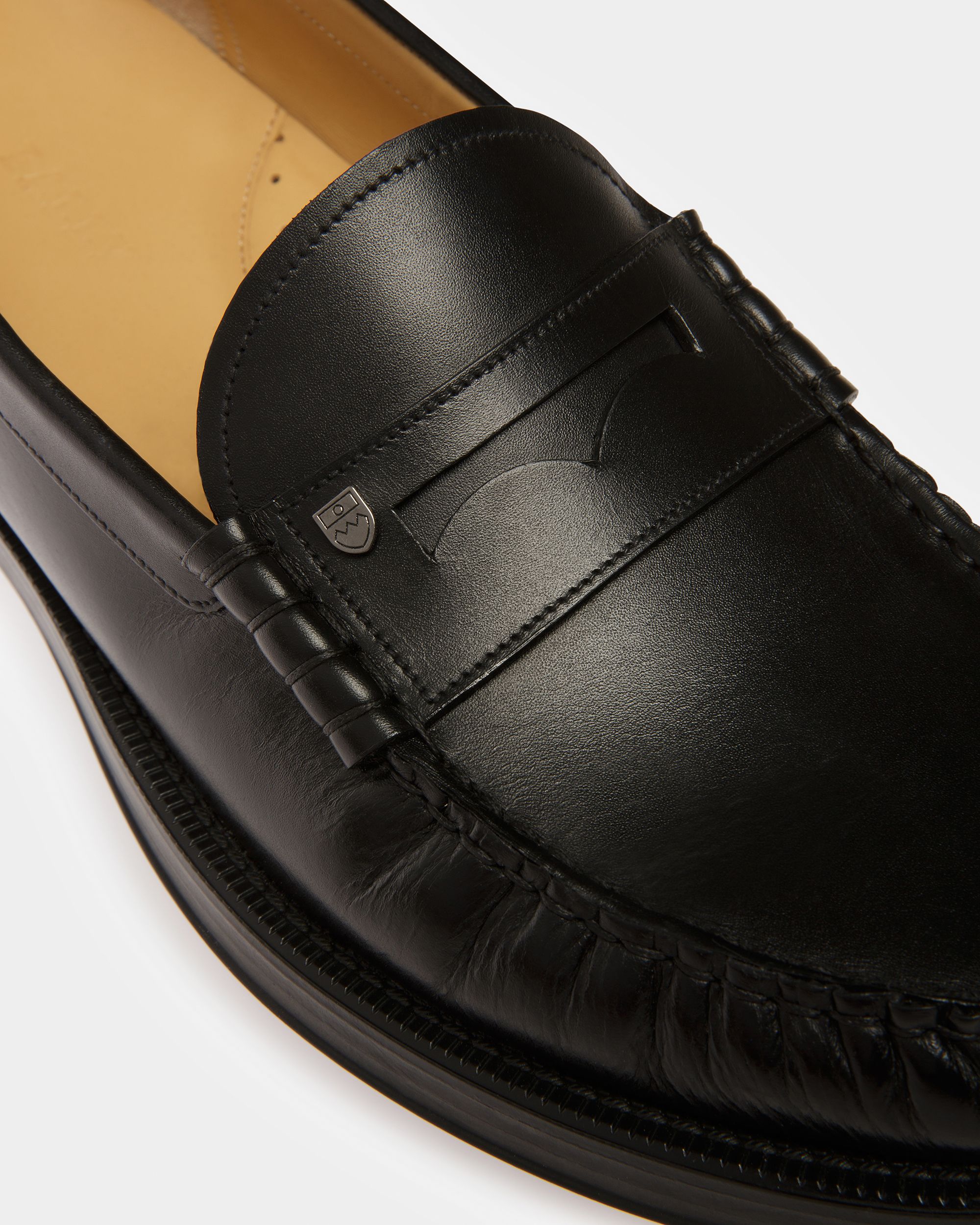 Roody Mocassins En Cuir Noir - Homme - Bally - 06