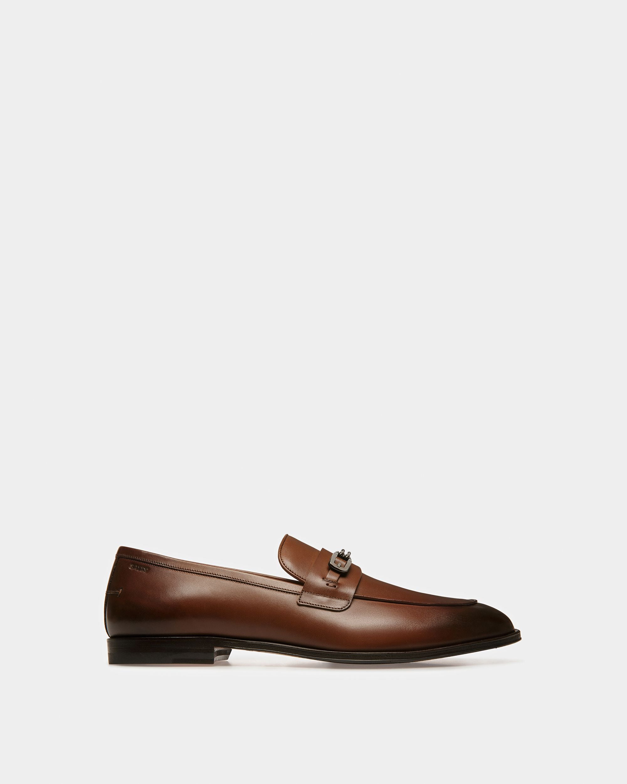 Westro Mocassins En Cuir Marron - Homme - Bally - 01