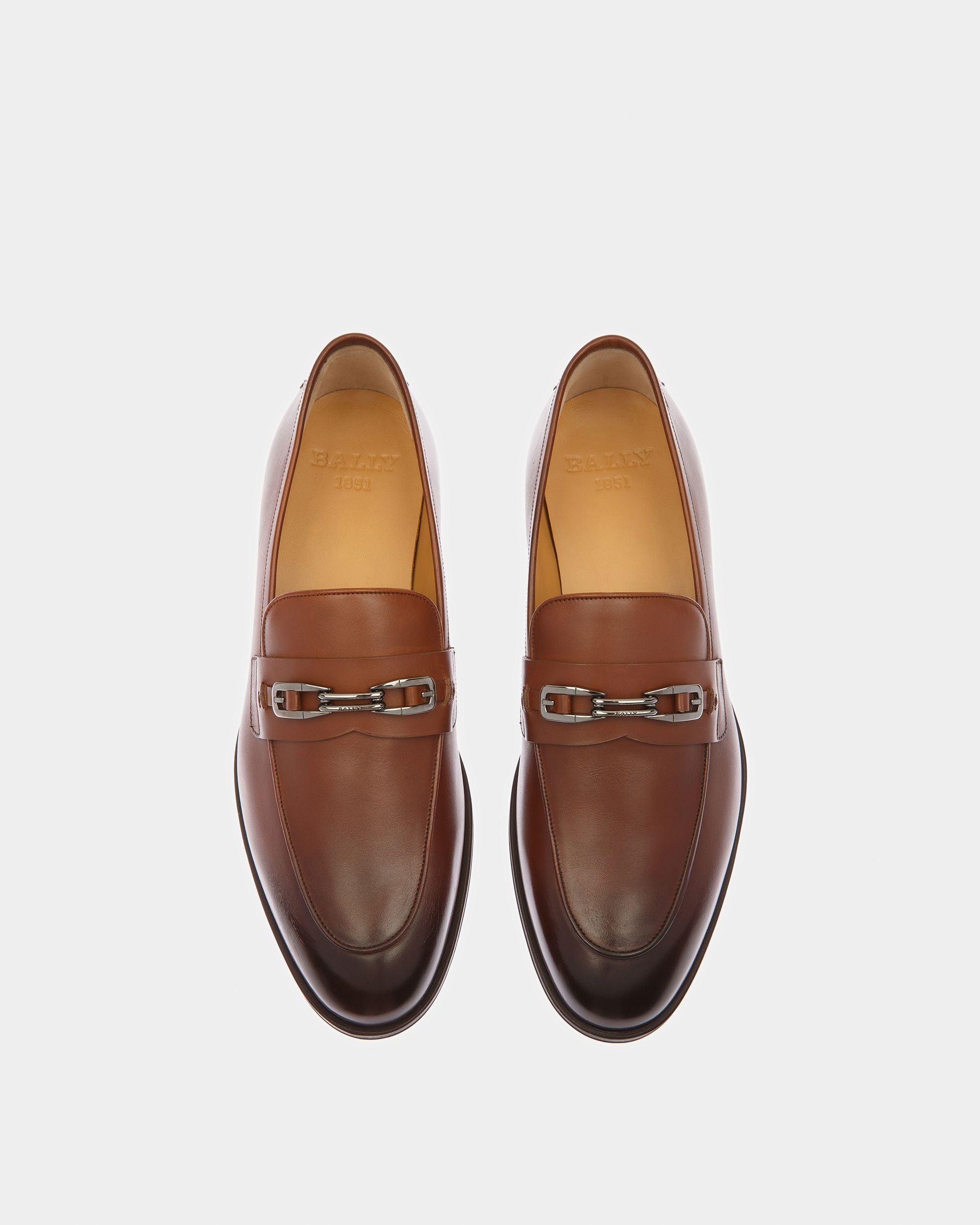 Westro Mocassins En Cuir Marron - Homme - Bally - 02